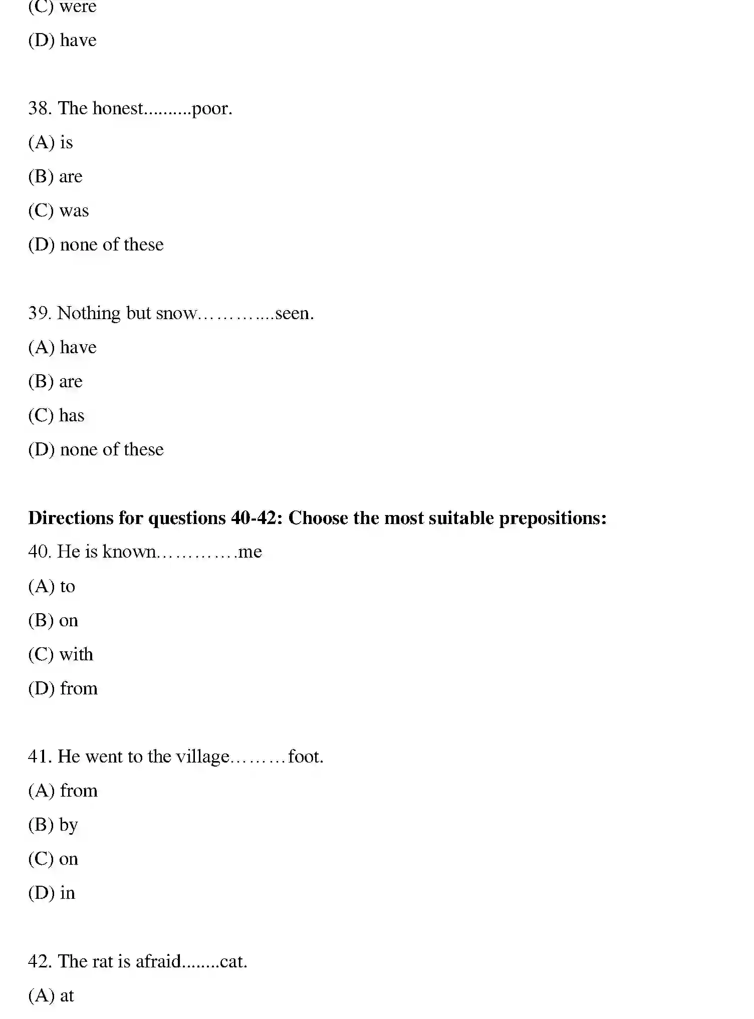 Bihar Board Class 10 2018 ENGLISH-SET-1 Finals - Page 9