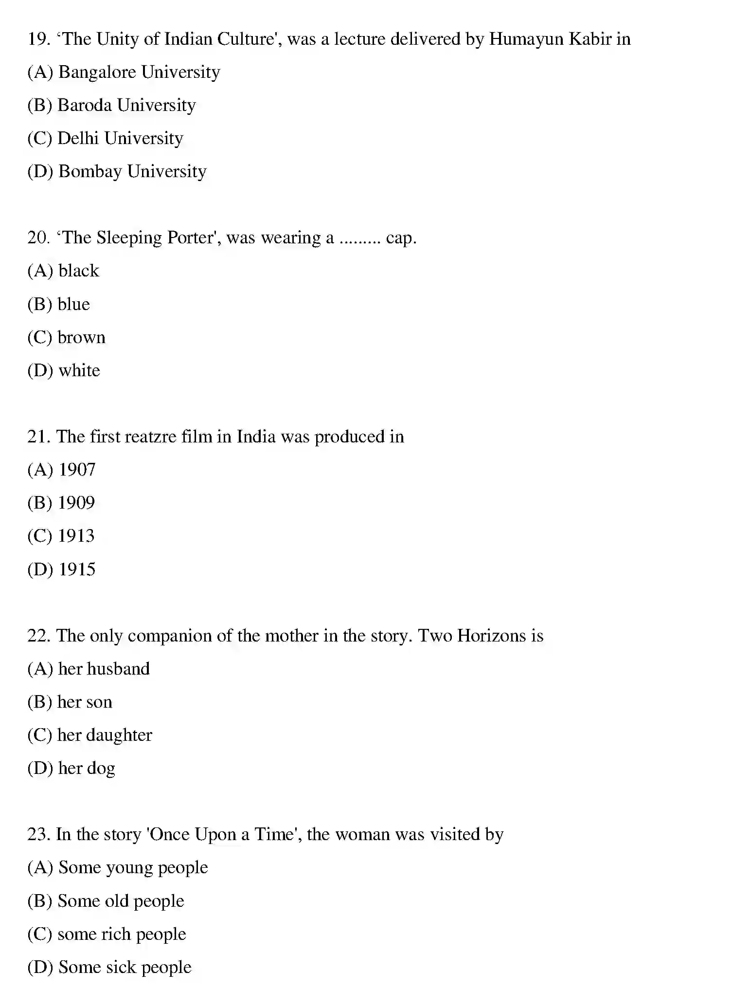 Bihar Board Class 10 2019 ENGLISH-SET-2 Finals - Page 5