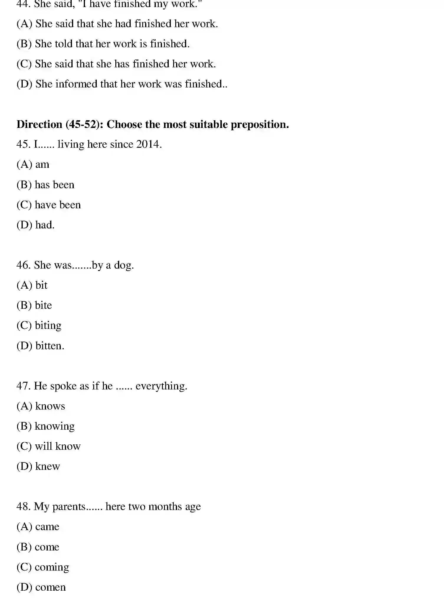 Bihar Board Class 10 2020 ENGLISH-SET-2 Finals - Page 10