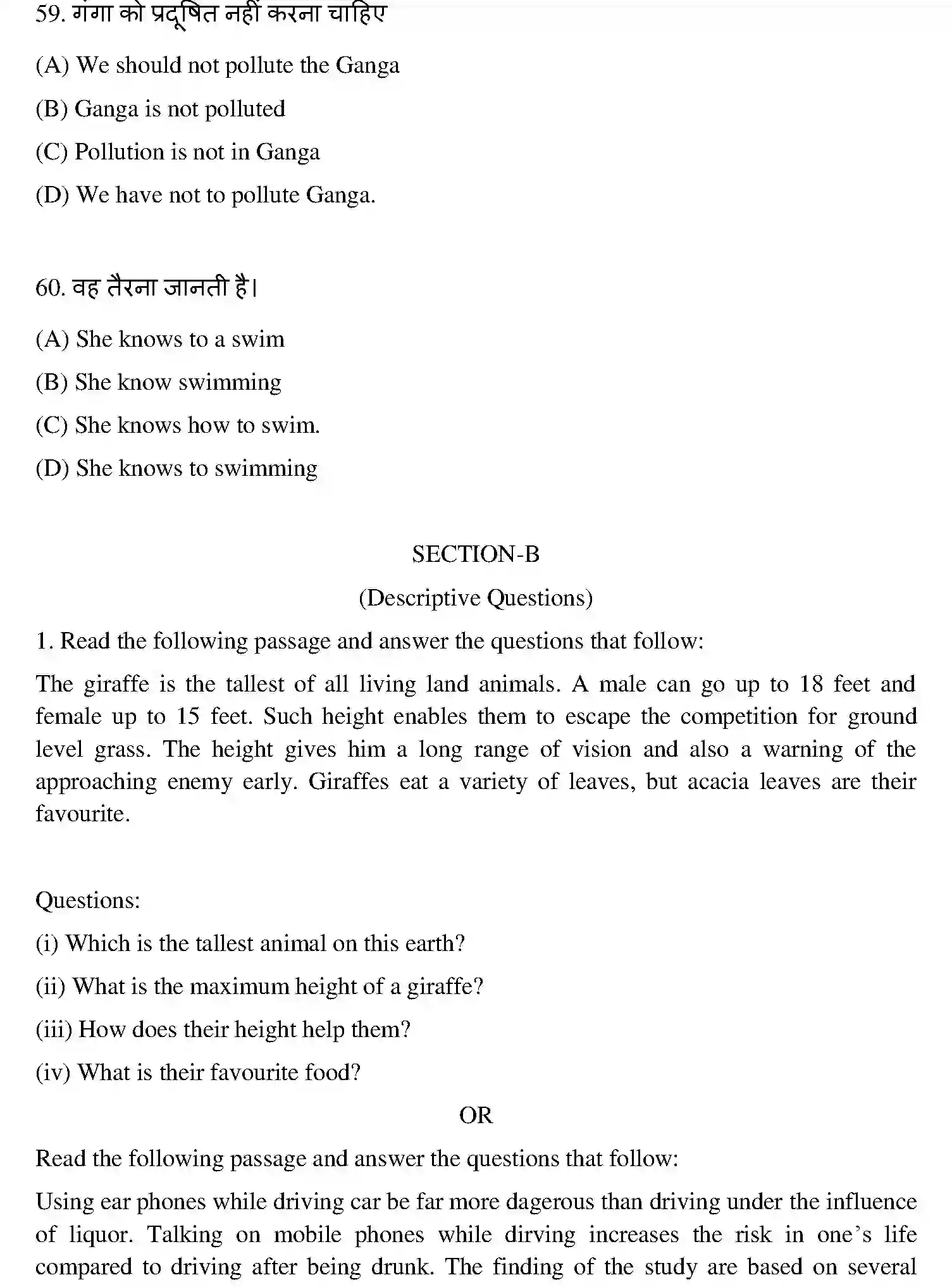 Bihar Board Class 10 2020 ENGLISH-SET-2 Finals - Page 13