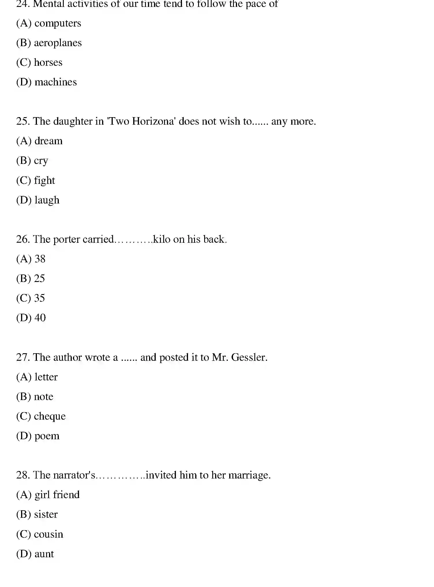 Bihar Board Class 10 2020 ENGLISH-SET-2 Finals - Page 6