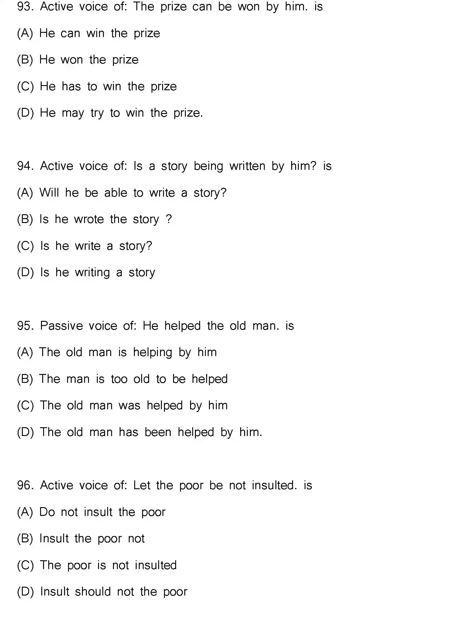 Bihar Board Class 10 2023 ENGLISH-113-SET-H Finals - Page 25