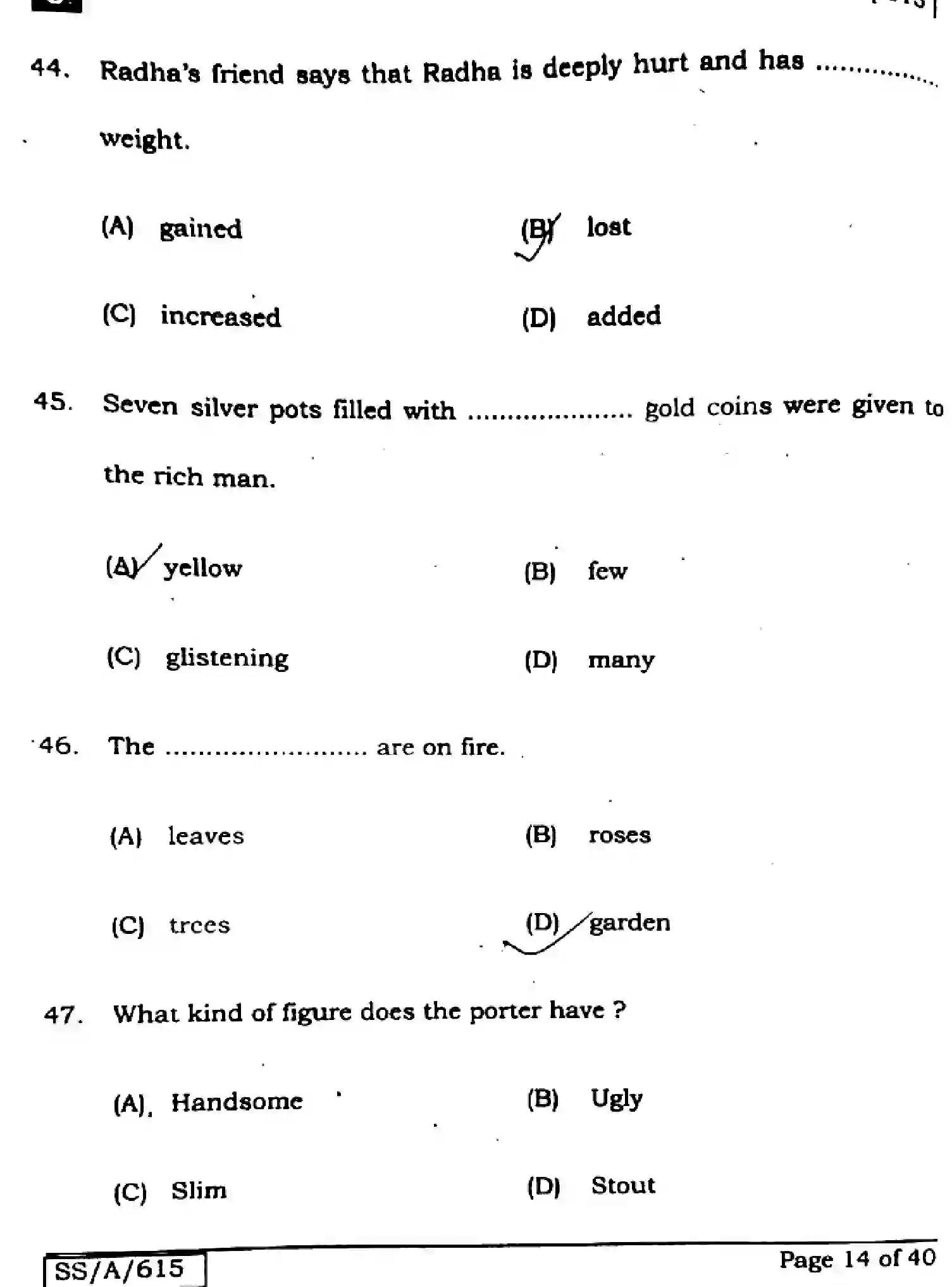 Bihar Board Class 10 2025 ENGLISH-113-SET-J Finals - Page 14