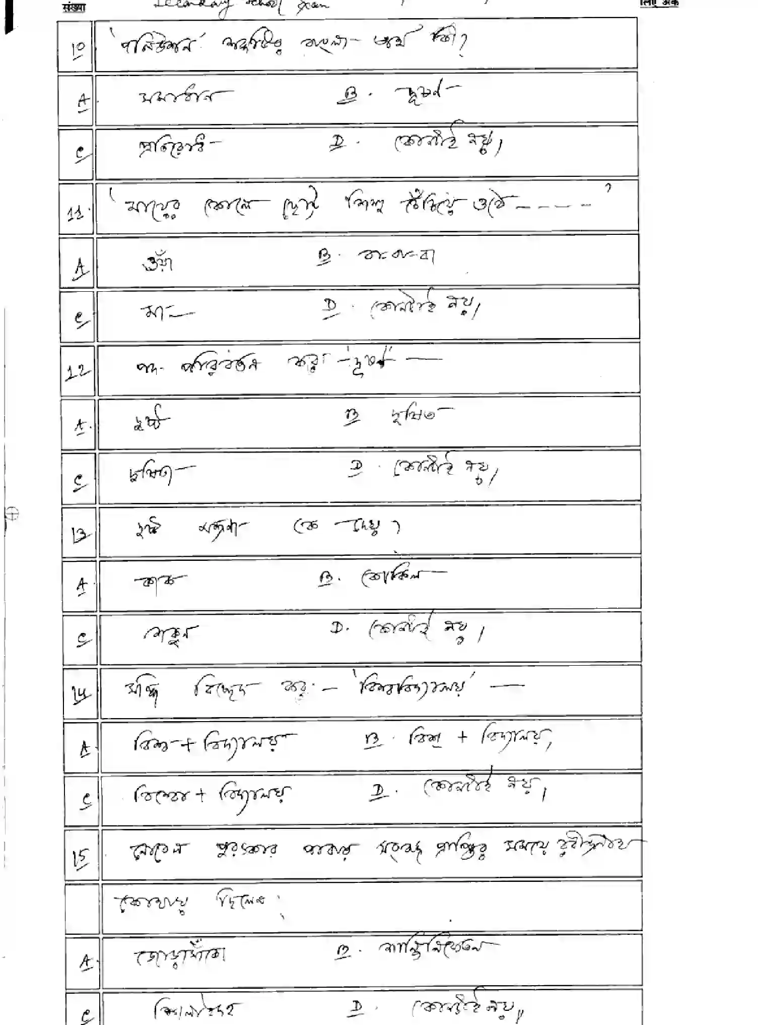 Bihar Board Class 10 2025 MODEL-PAPER-BANGLA-102 Model Papers - Page 6