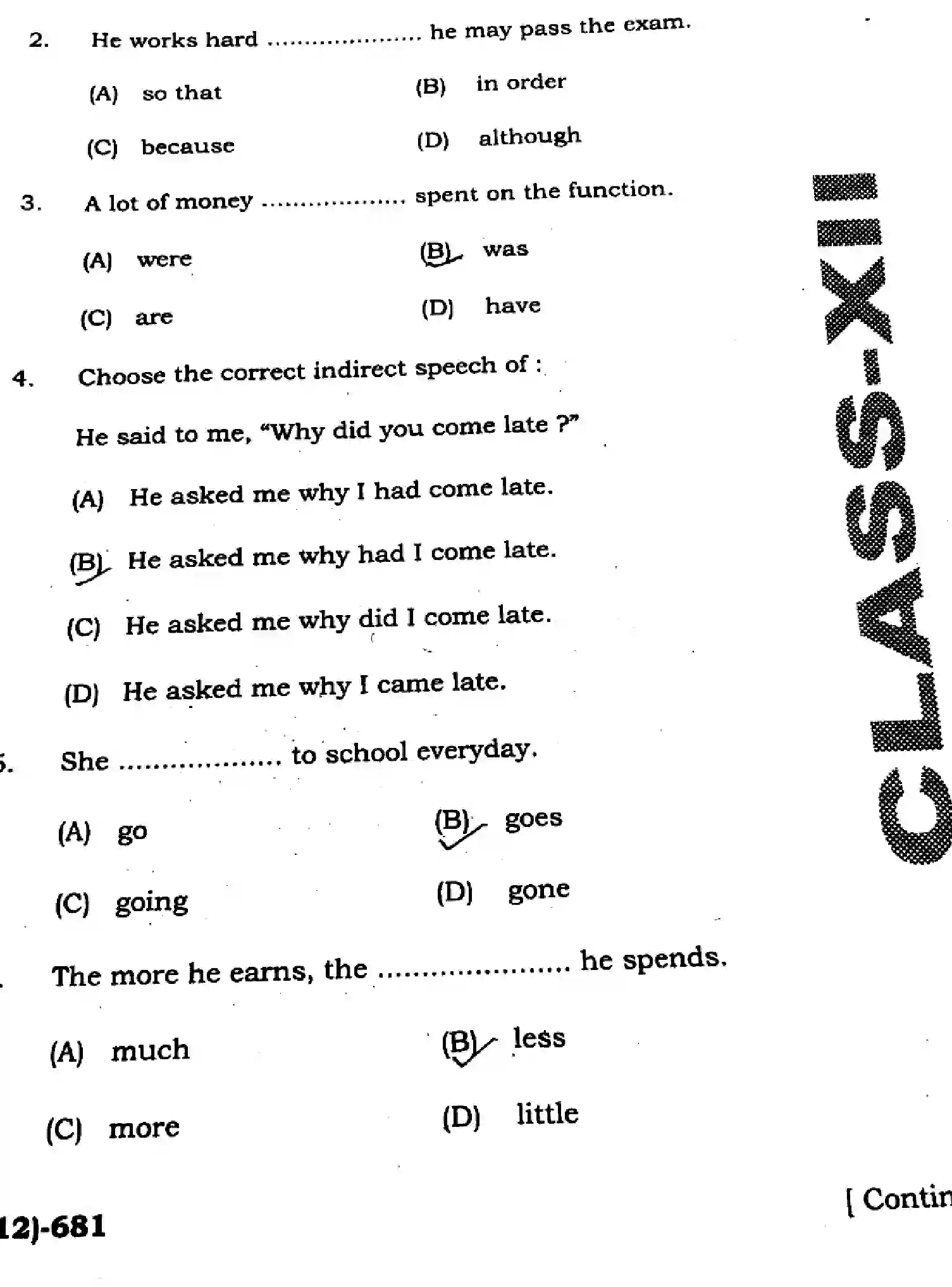 Bihar Board Class 12 2025 HY-ENGLISH-105-124-205-223-305-330-SEP Half Yearly - Page 3