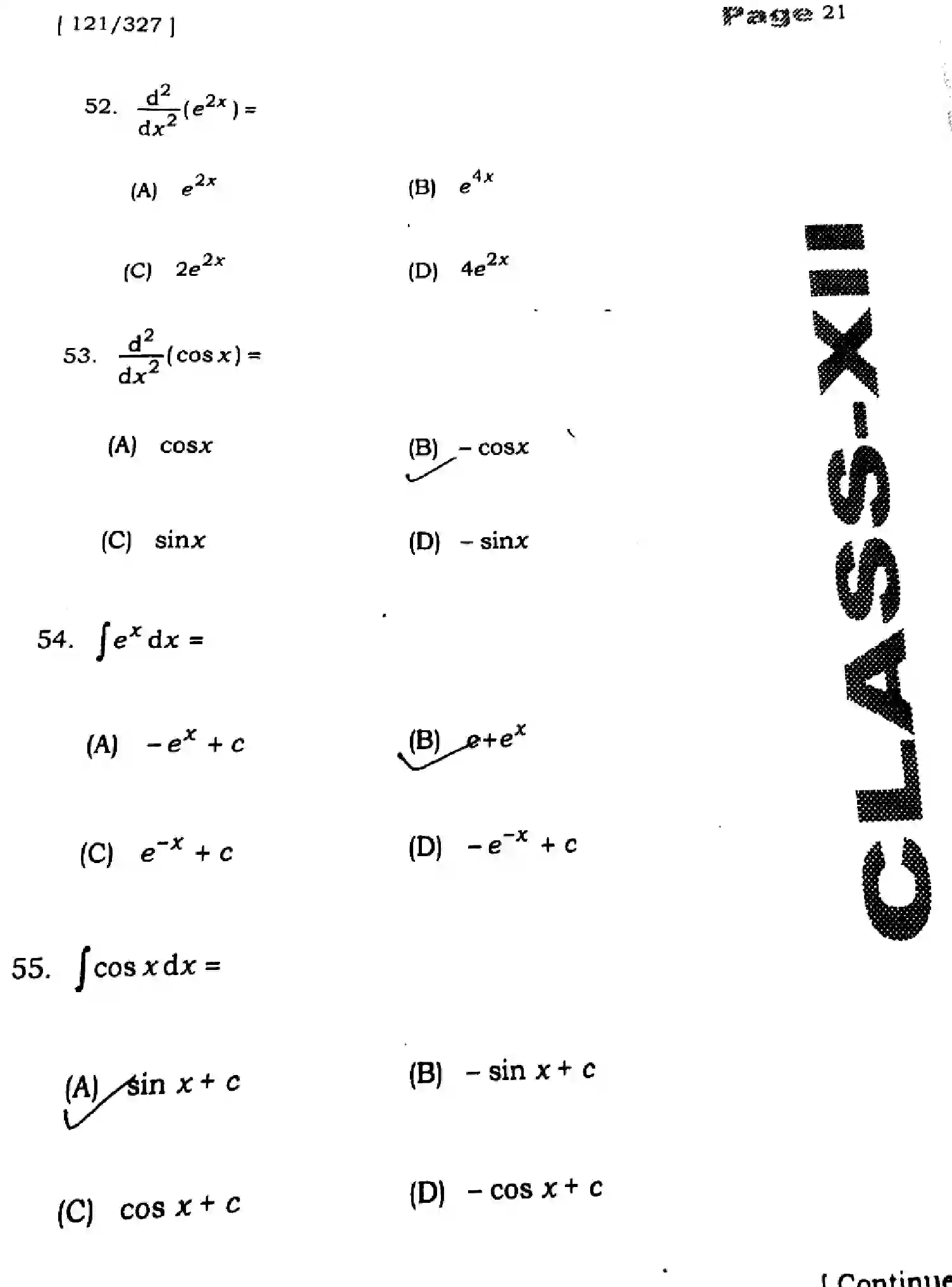 Bihar Board Class 12 2025 HY-MATHEMATICS-121-327-SEP Half Yearly - Page 21