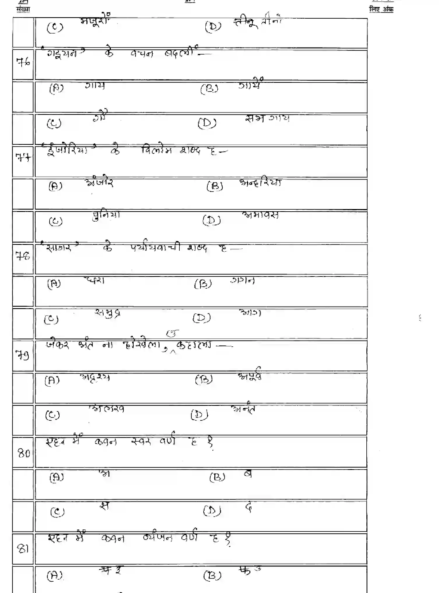 Bihar Board Class 12 2025 MODEL-PAPER-BHOJPURI-LL-112-212-312 Model Papers - Page 14