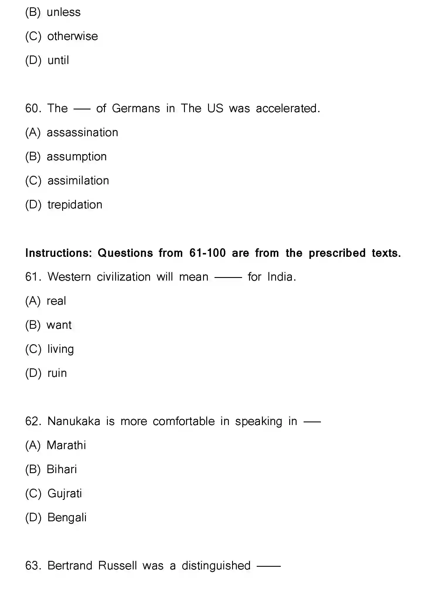 Bihar Board Class 12 2025 MODEL-PAPER-ENGLISH-105-124-205-223 Model Papers - Page 17