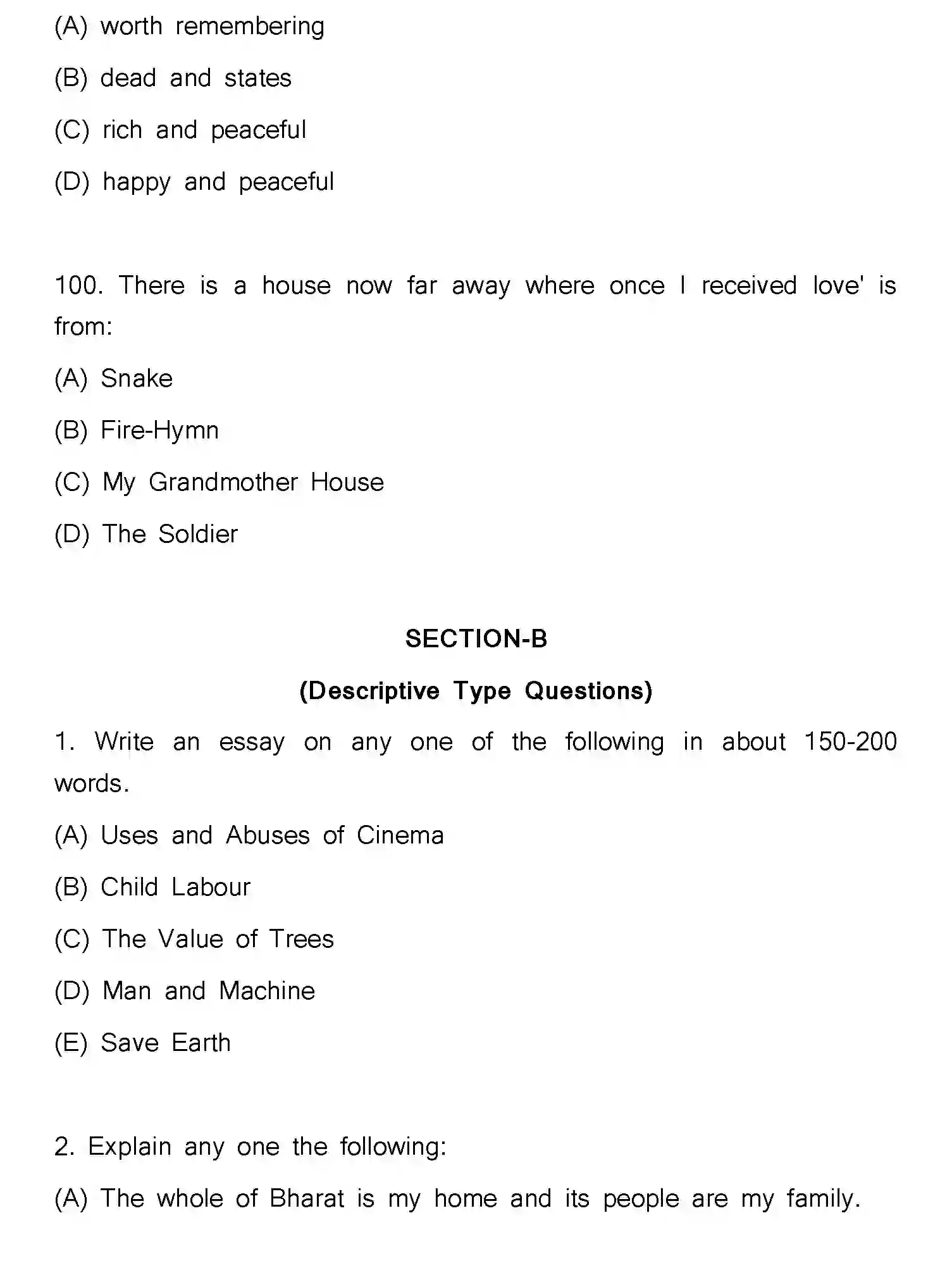 Bihar Board Class 12 2025 MODEL-PAPER-ENGLISH-105-124-205-223 Model Papers - Page 27