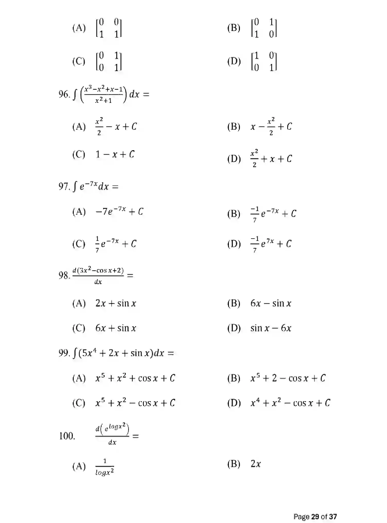 Bihar Board Class 12 2025 MODEL-PAPER-MATHEMATICS-121-327 Model Papers - Page 29