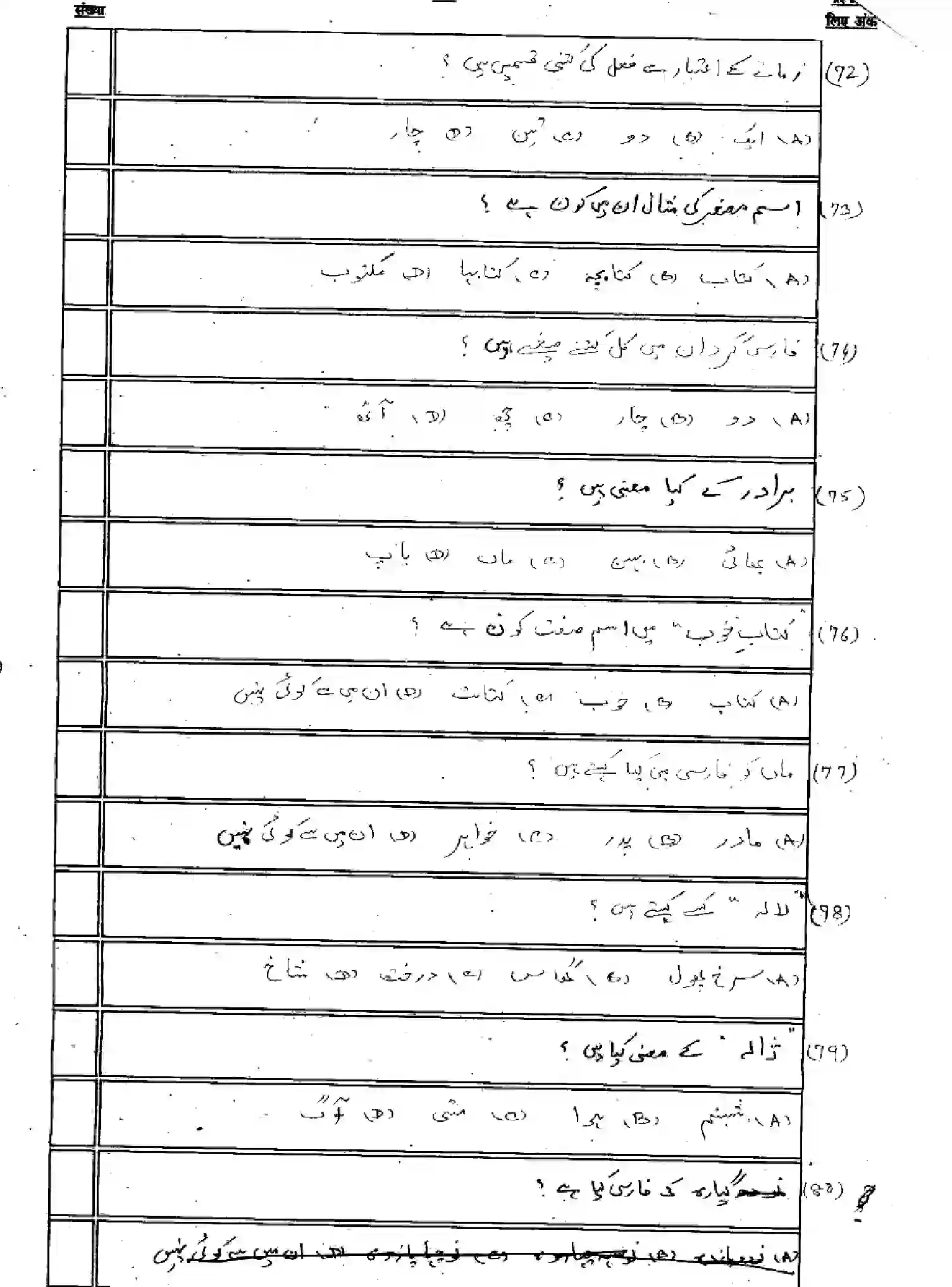 Bihar Board Class 12 2025 MODEL-PAPER-PERSIAN-114 Model Papers - Page 11