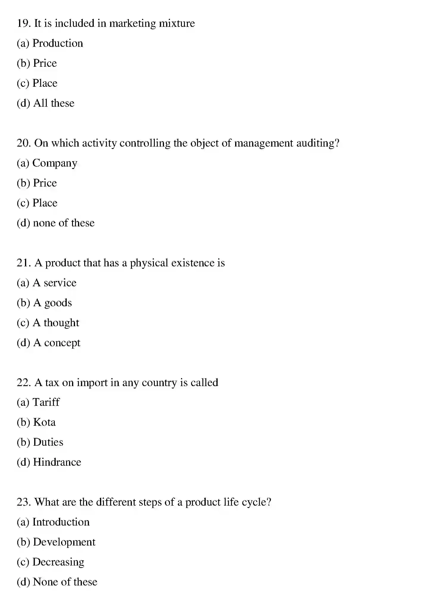 Bihar Board Class 2 2012 BUSINESS-STUDIES Question Bank - Page 15