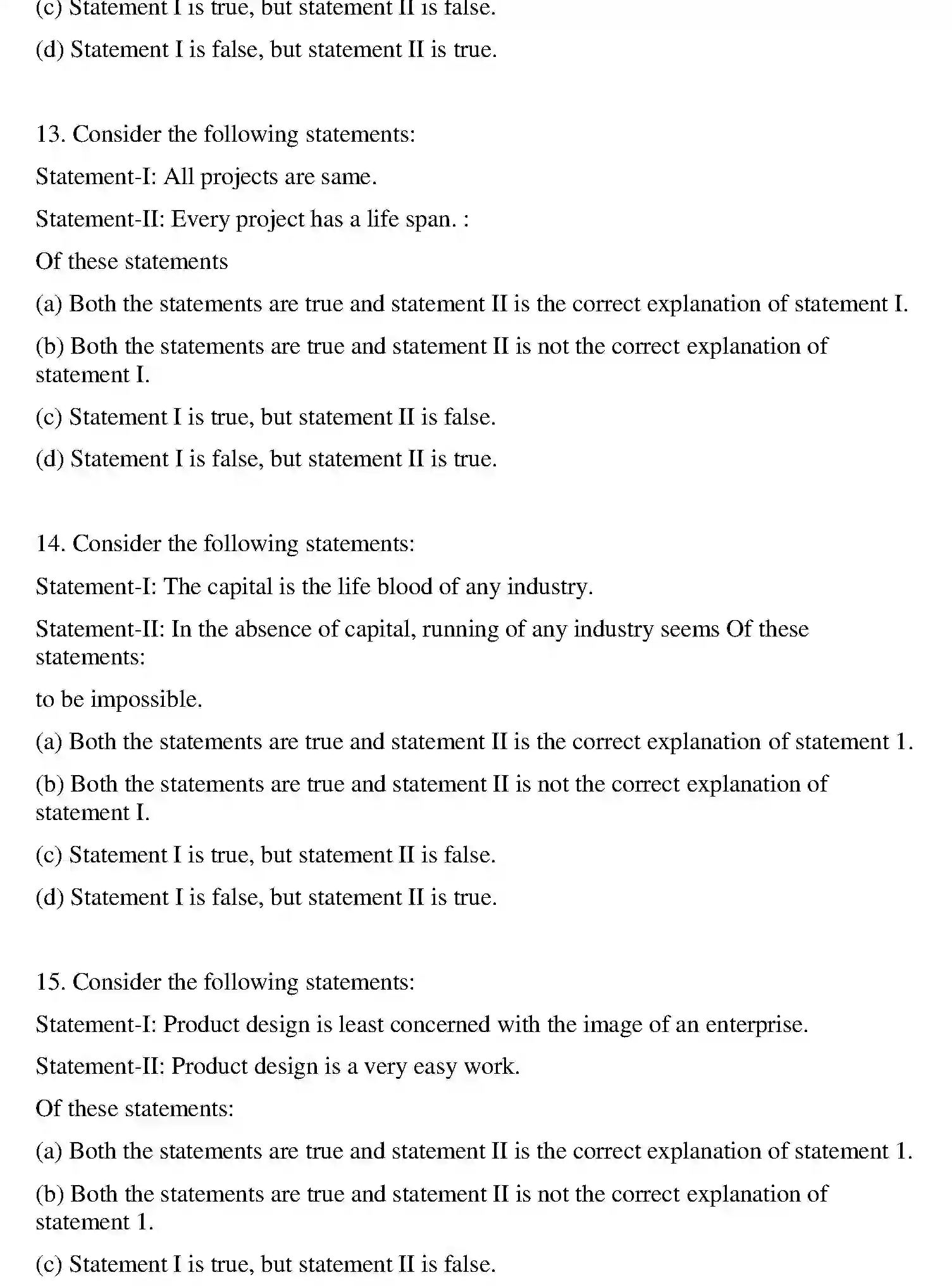 Bihar Board Class 2 2012 ENTREPRENEURSHIP Question Bank - Page 12