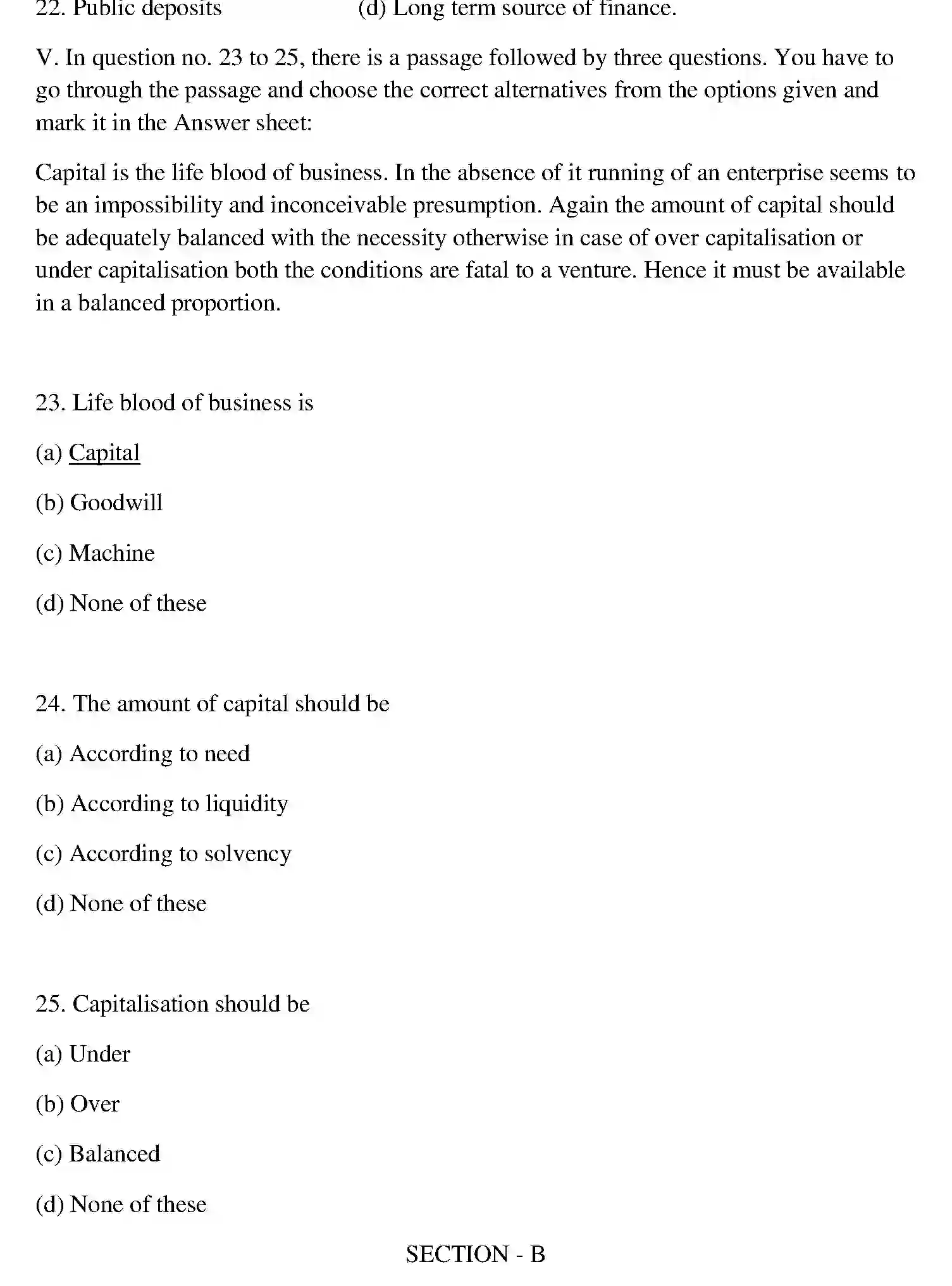 Bihar Board Class 2 2012 ENTREPRENEURSHIP Question Bank - Page 14