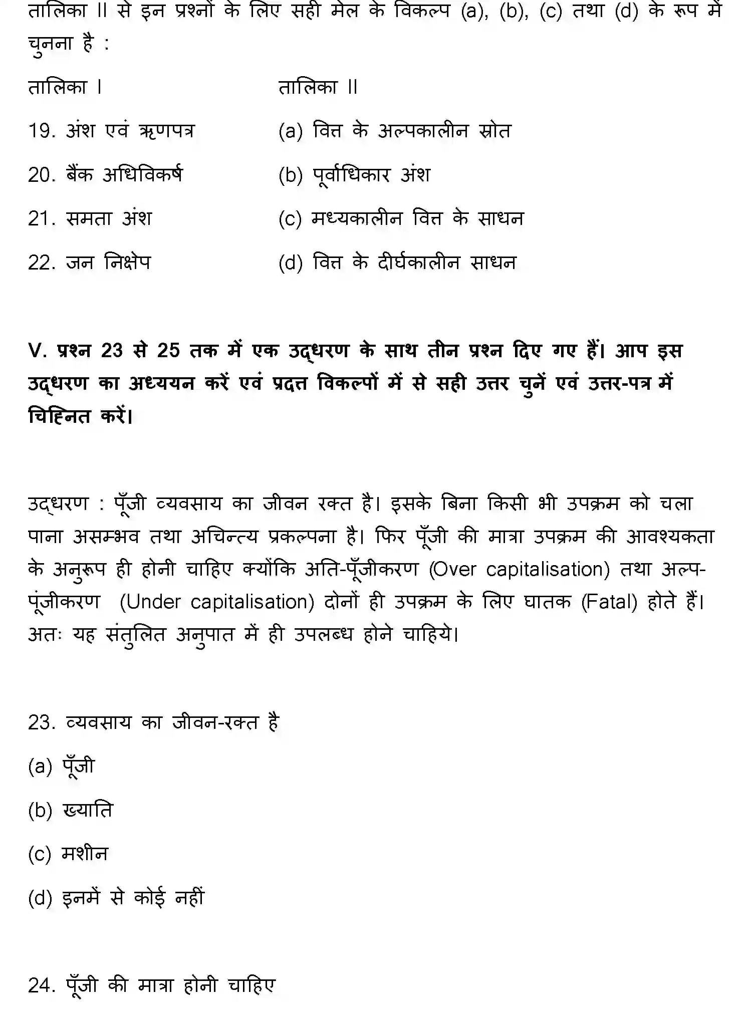 Bihar Board Class 2 2012 ENTREPRENEURSHIP Question Bank - Page 6