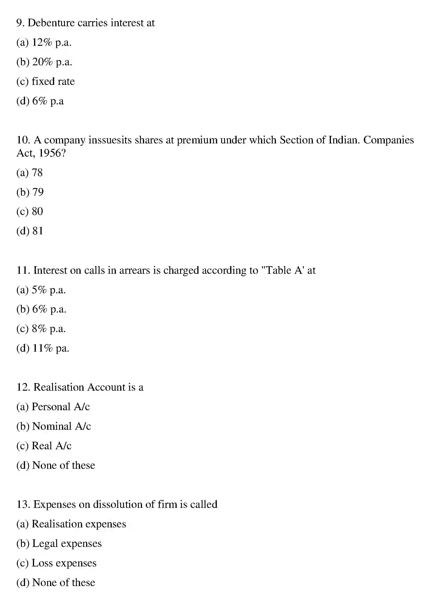 Bihar Board Class 12 2013 ACCOUNTANCY Question Bank - Page 18