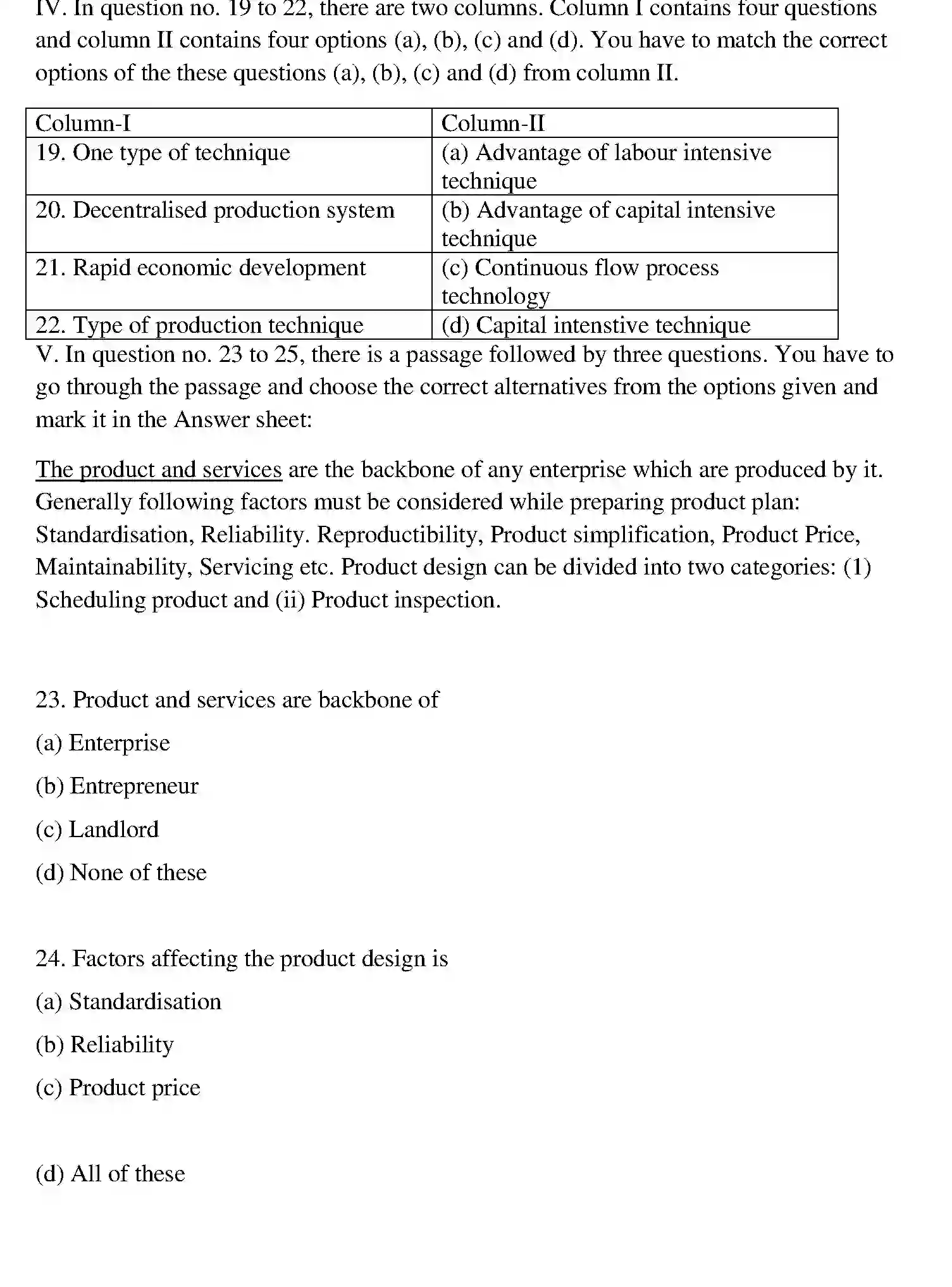Bihar Board Class 12 2013 ENTREPRENEURSHIP Question Bank - Page 14