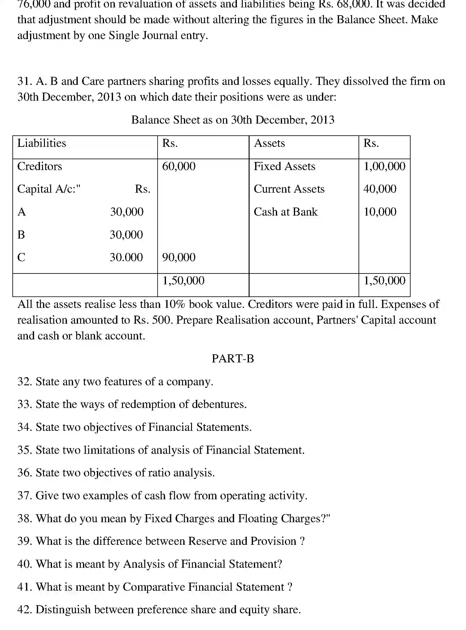Bihar Board Class 12 2014 ACCOUNTANCY Question Bank - Page 8