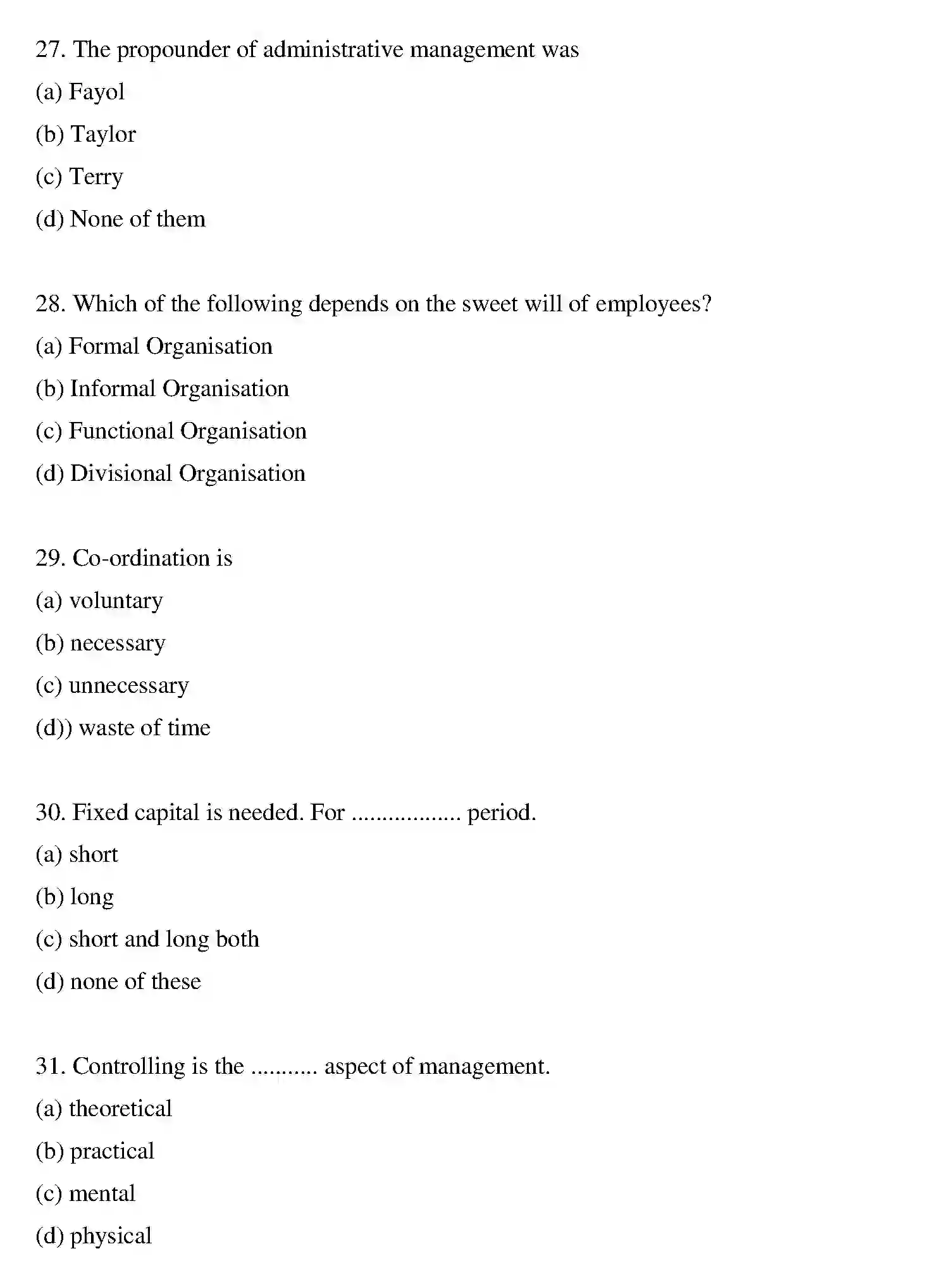Bihar Board Class 12 2015 BUSINESS-STUDIES Question Bank - Page 19