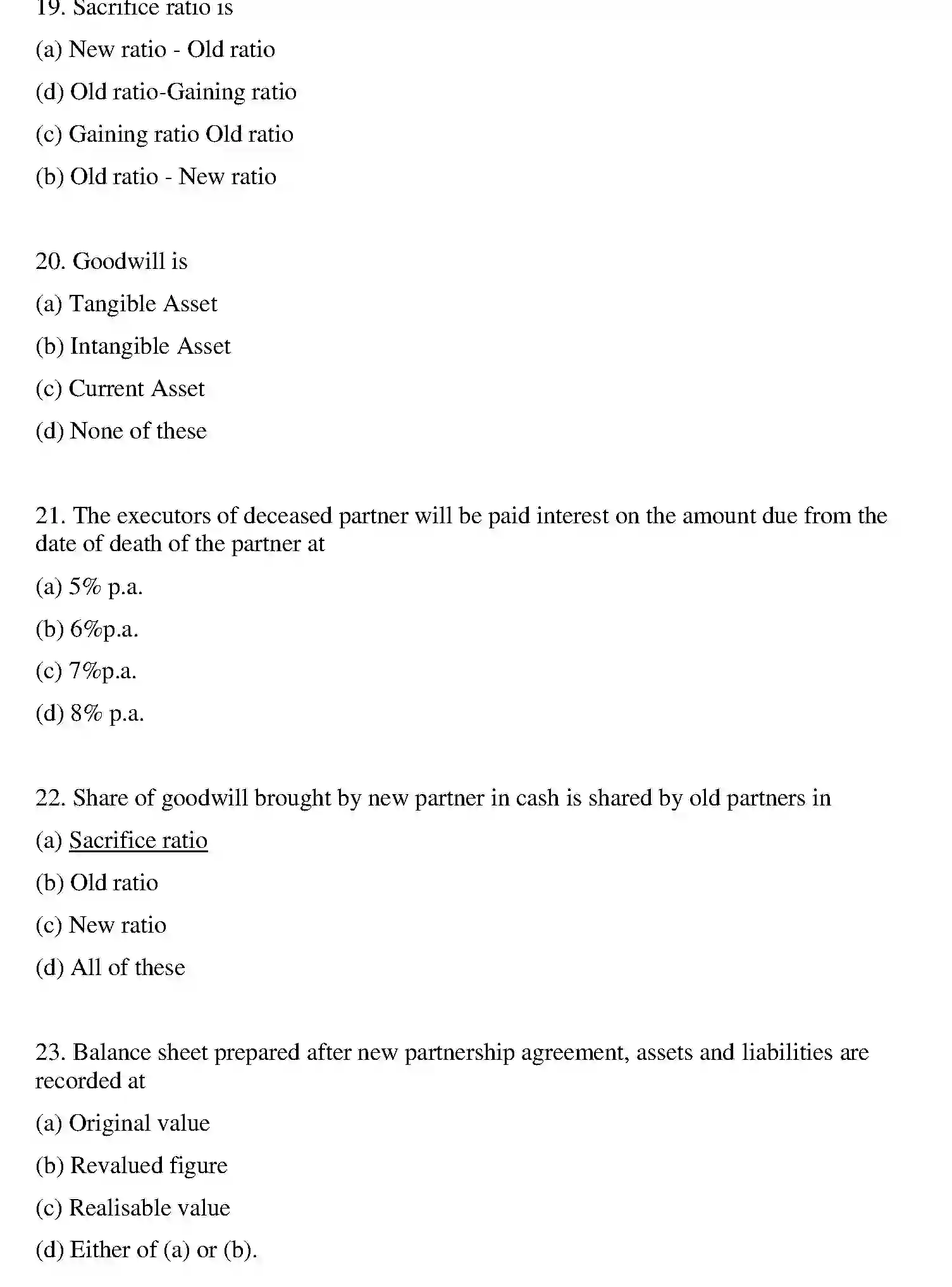 Bihar Board Class 12 2016 ACCOUNTANCY Question Bank - Page 18