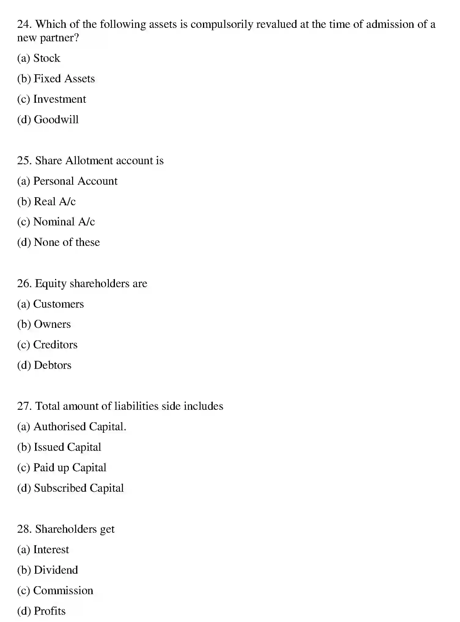 Bihar Board Class 12 2016 ACCOUNTANCY Question Bank - Page 19