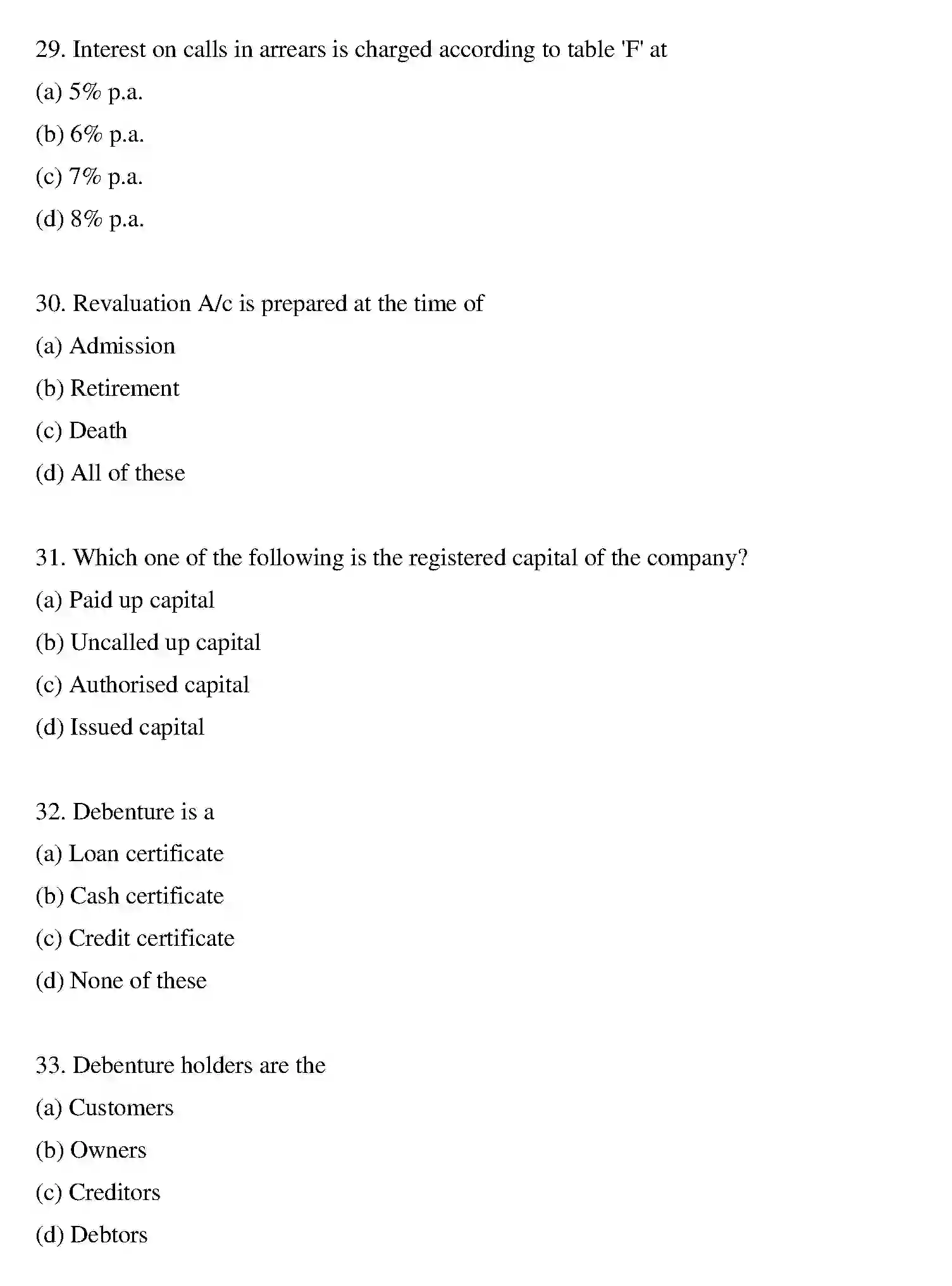 Bihar Board Class 12 2016 ACCOUNTANCY Question Bank - Page 20