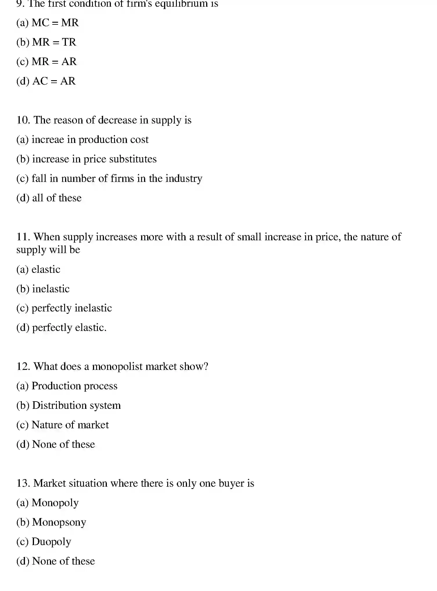 Bihar Board Class 12 2016 BUSINESS-ECONOMICS Question Bank - Page 15