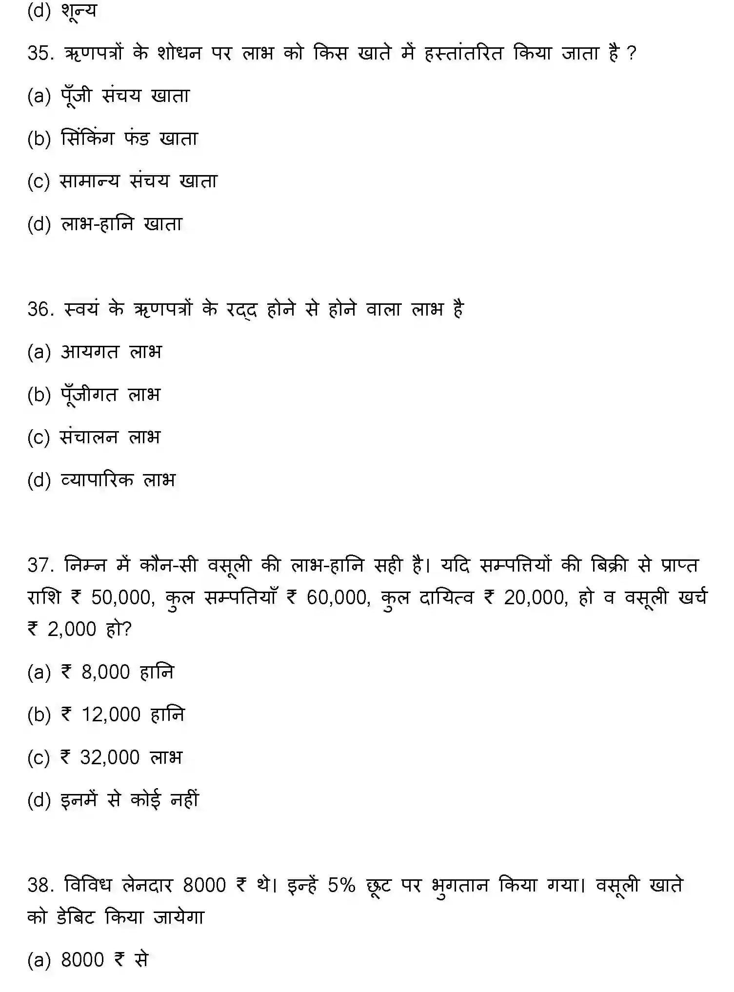 Bihar Board Class 2 2017 ACCOUNTANCY Question Bank - Page 10