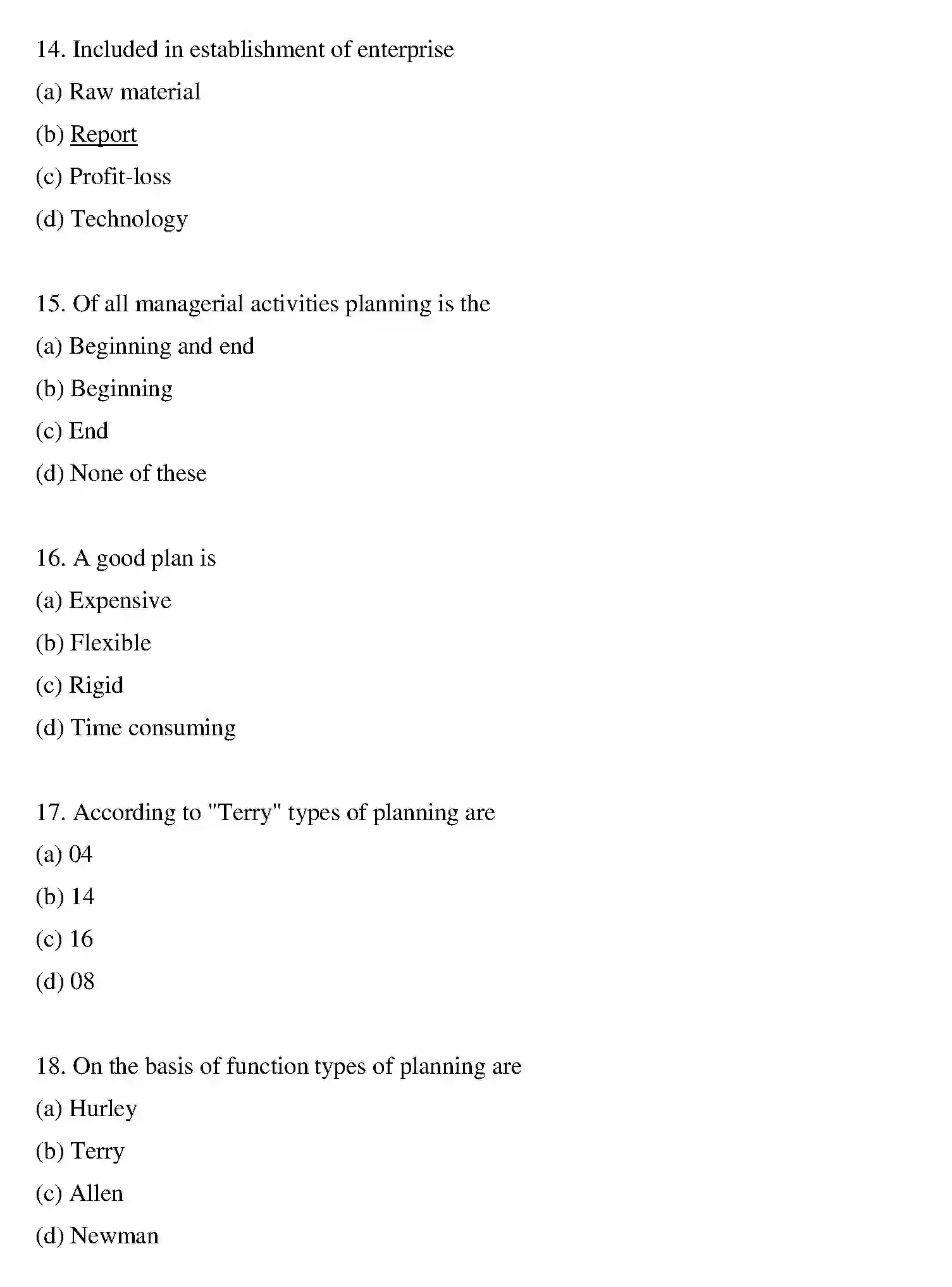 Bihar Board Class 2 2017 ENTREPRENEURSHIP Question Bank - Page 13