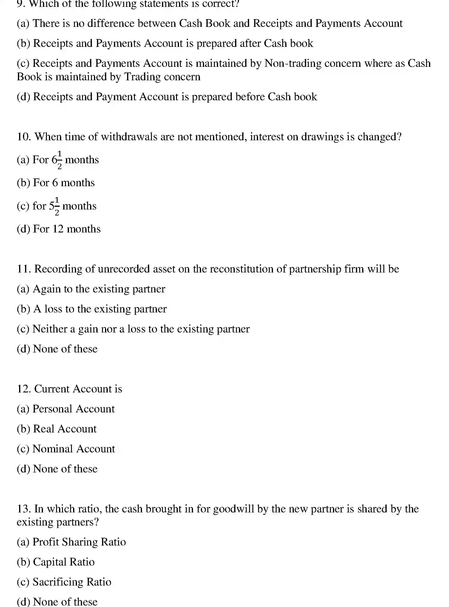 Bihar Board Class 12 2018 ACCOUNTANCY Question Bank - Page 19
