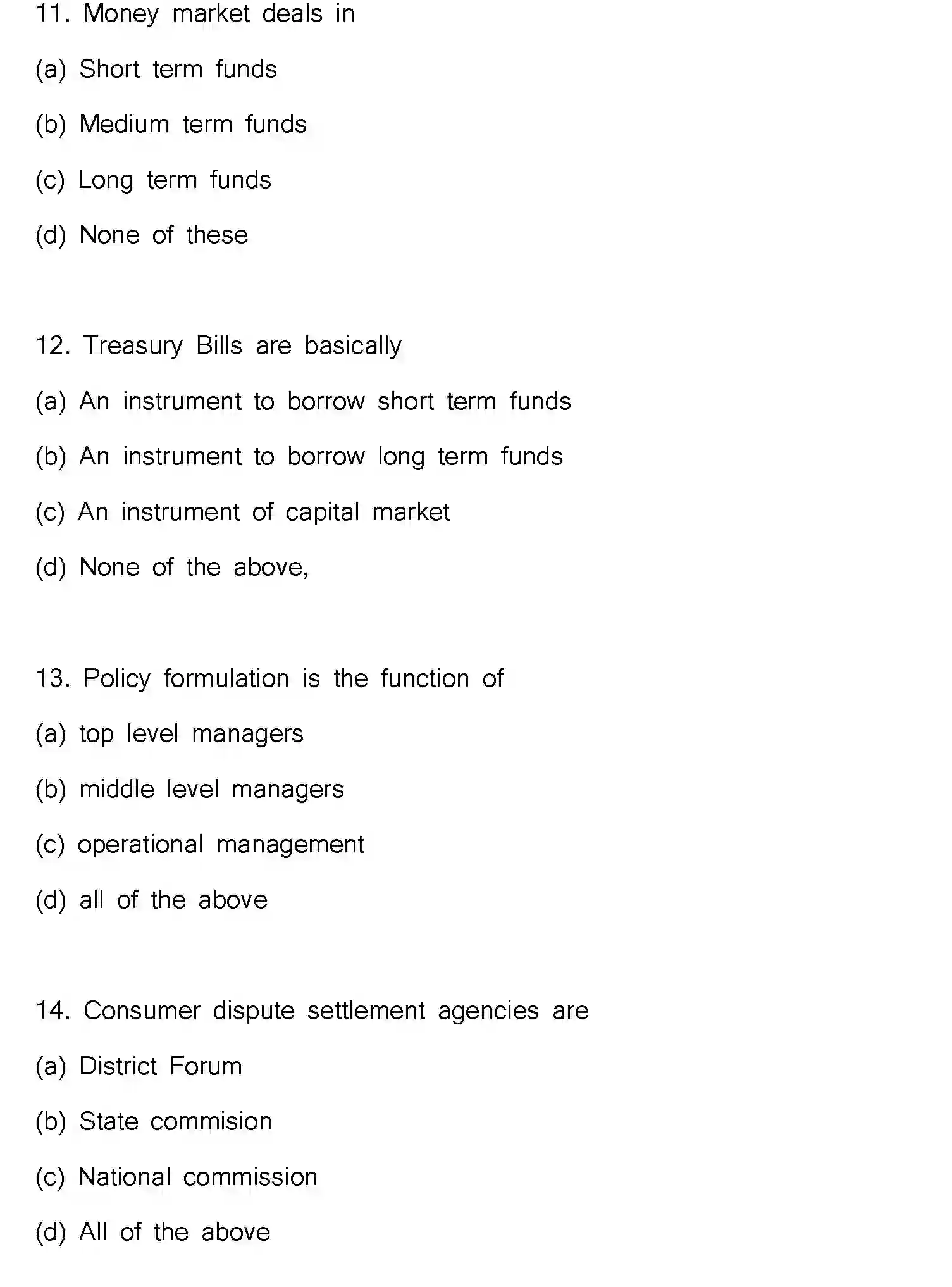 Bihar Board Class 12 2018 BUSINESS-STUDIES Question Bank - Page 19