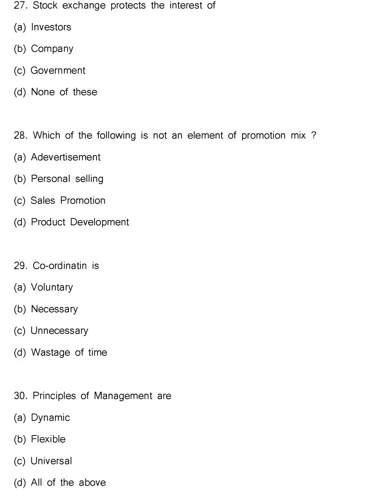 Bihar Board Class 12 2018 BUSINESS-STUDIES Question Bank - Page 23