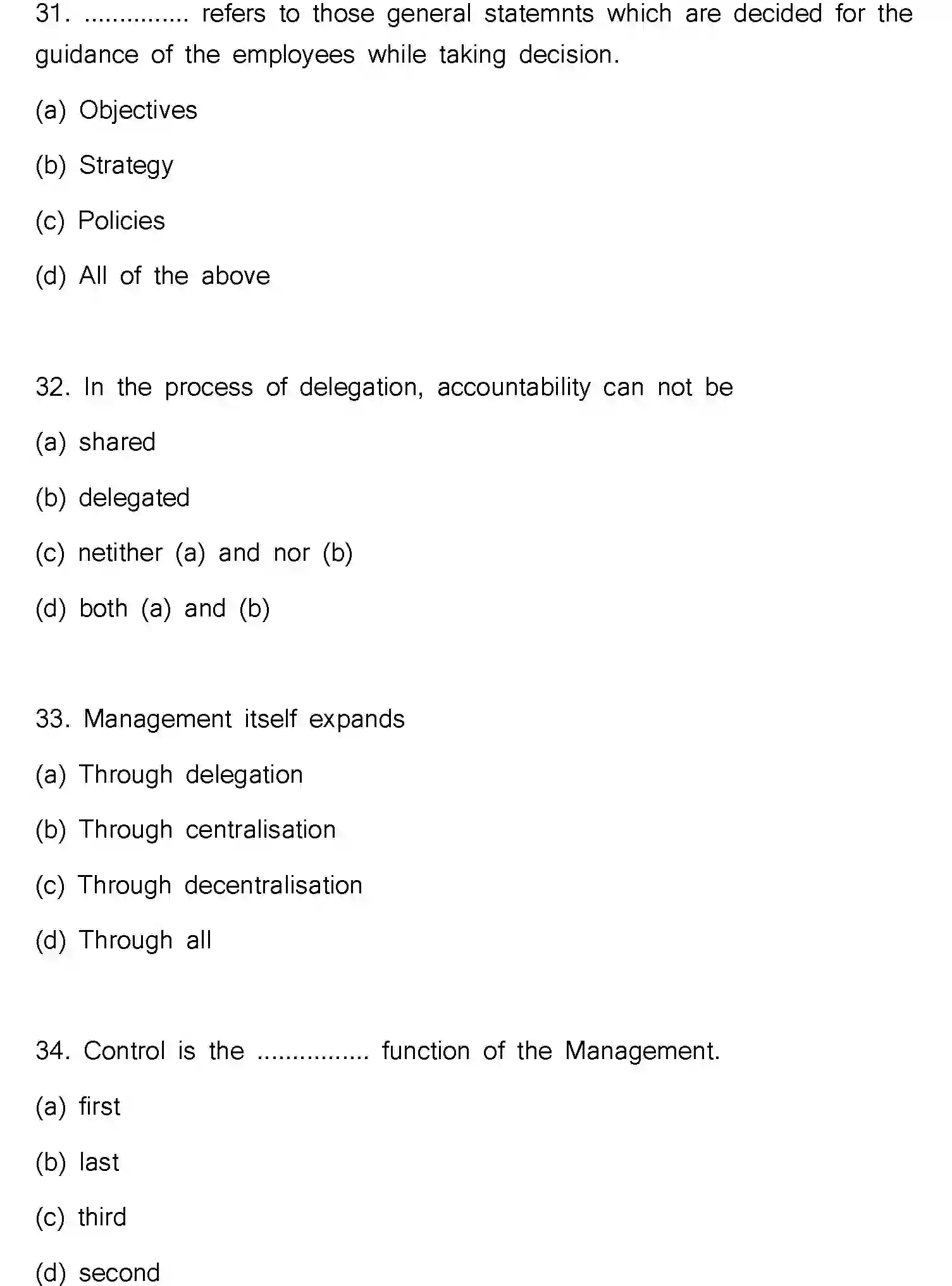 Bihar Board Class 12 2018 BUSINESS-STUDIES Question Bank - Page 24