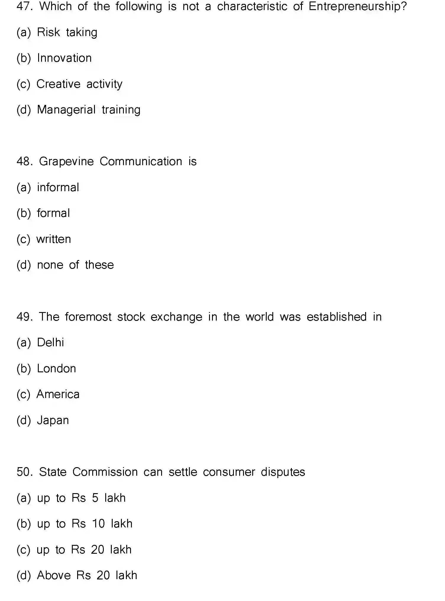 Bihar Board Class 12 2018 BUSINESS-STUDIES Question Bank - Page 28