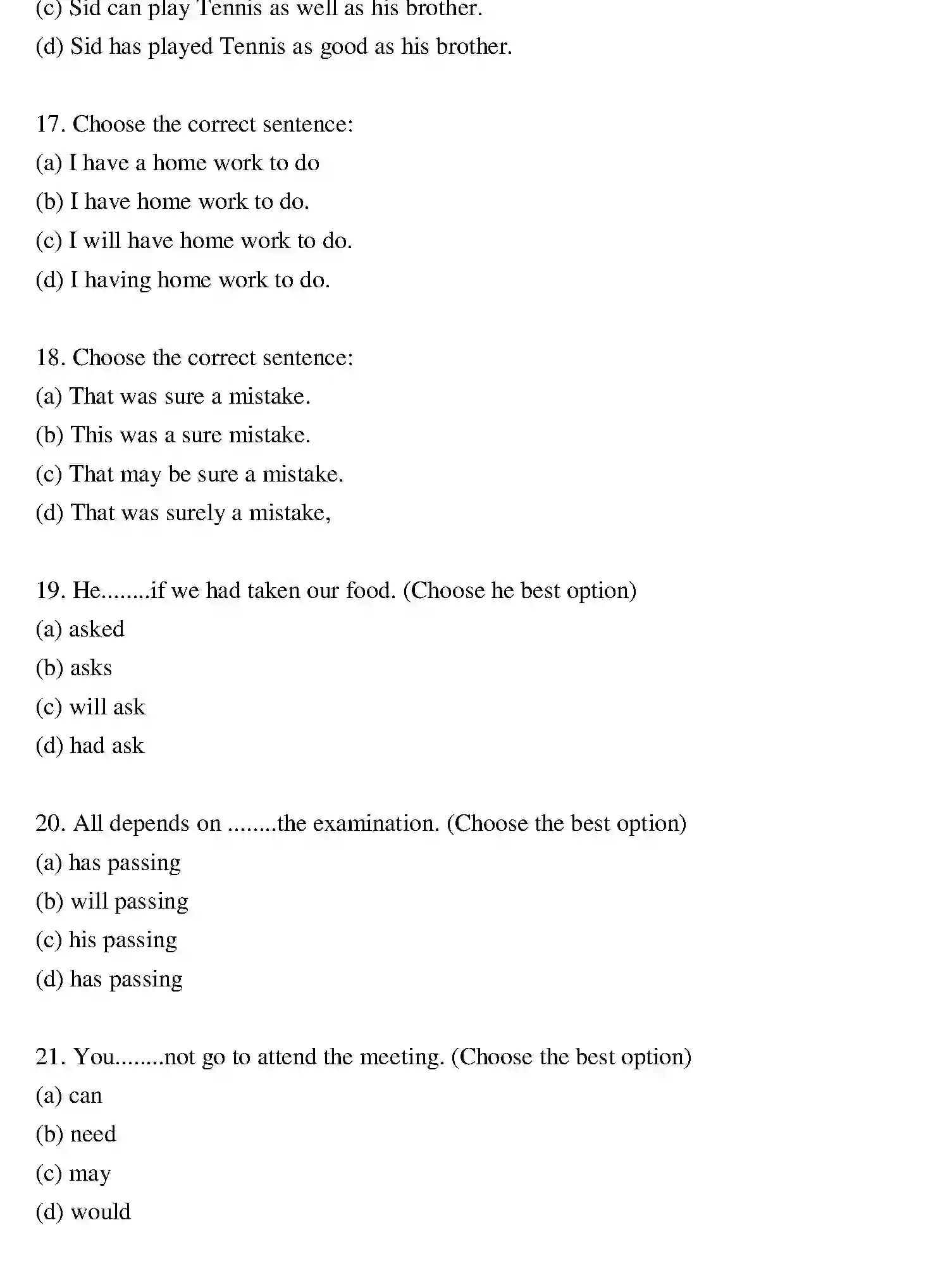 Bihar Board Class 12 2018 ENGLISH Question Bank - Page 4