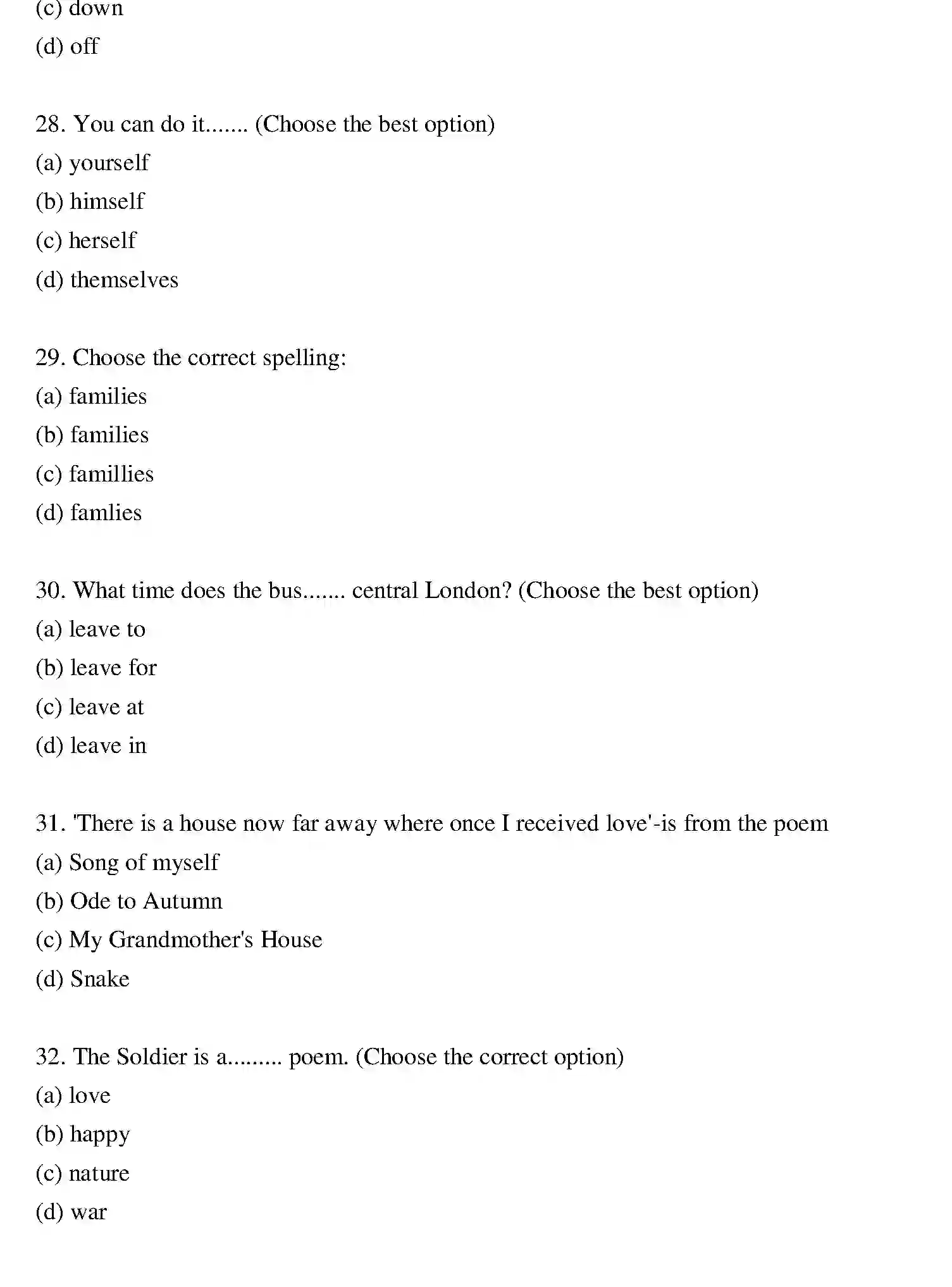 Bihar Board Class 12 2018 ENGLISH Question Bank - Page 6