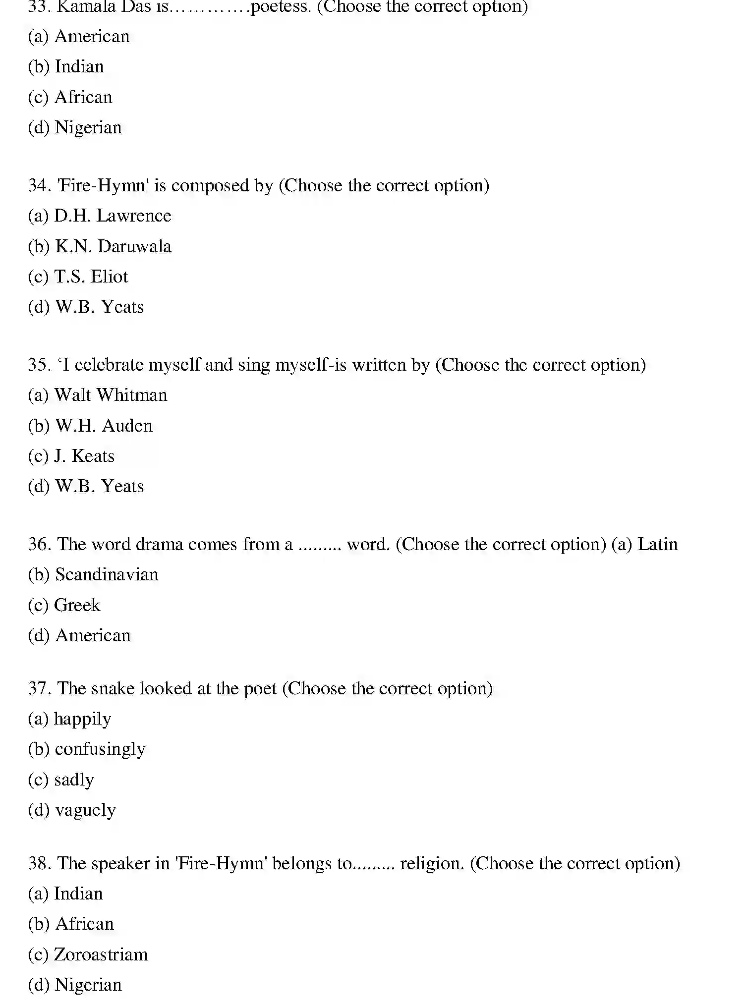 Bihar Board Class 12 2018 ENGLISH Question Bank - Page 7