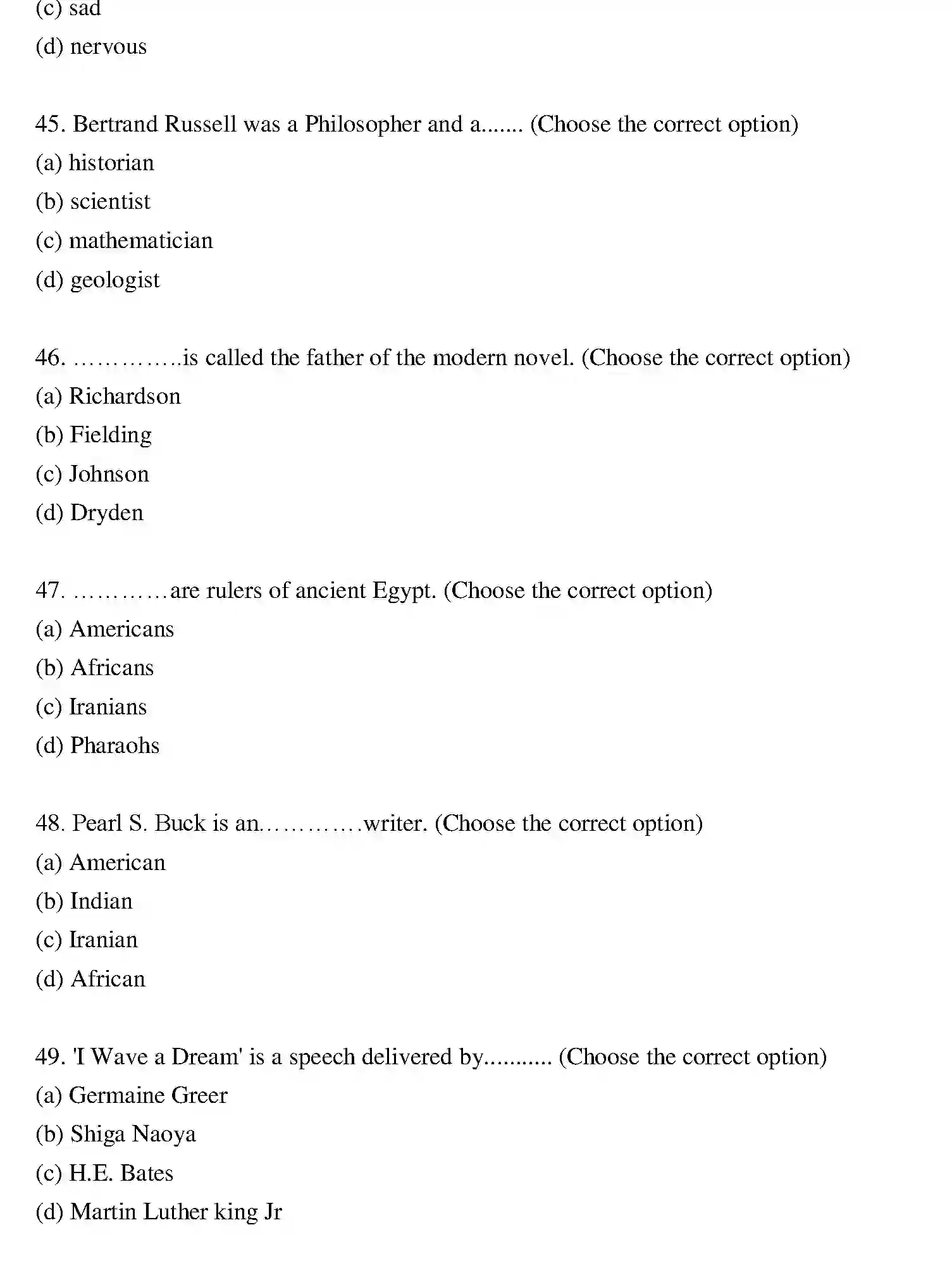 Bihar Board Class 12 2018 ENGLISH Question Bank - Page 9