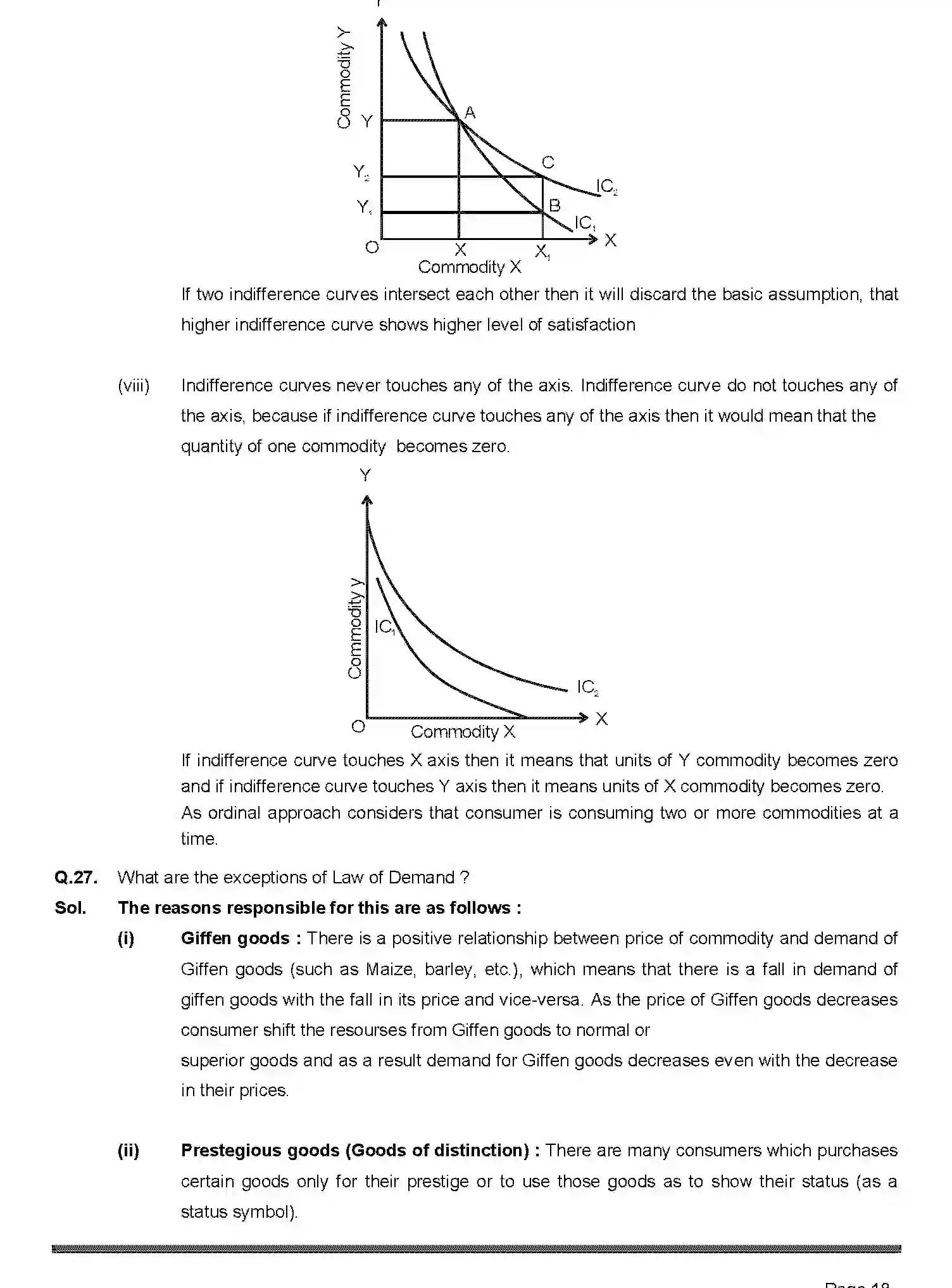 Bihar Board Class 2 2019 ECONOMICS-219-2019 Question Bank - Page 18