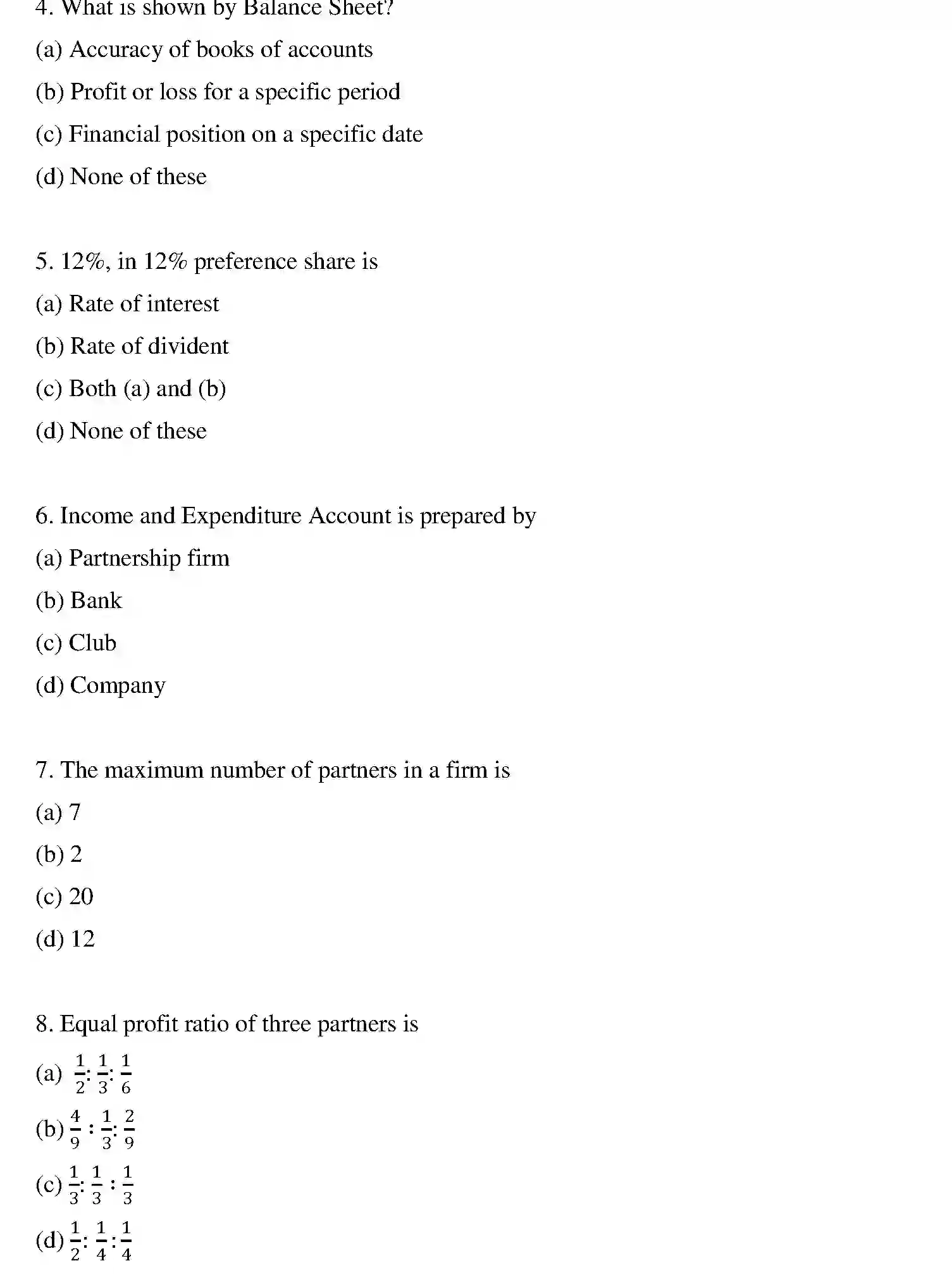Bihar Board Class 2 2020 ACCOUNTANCY Question Bank - Page 21