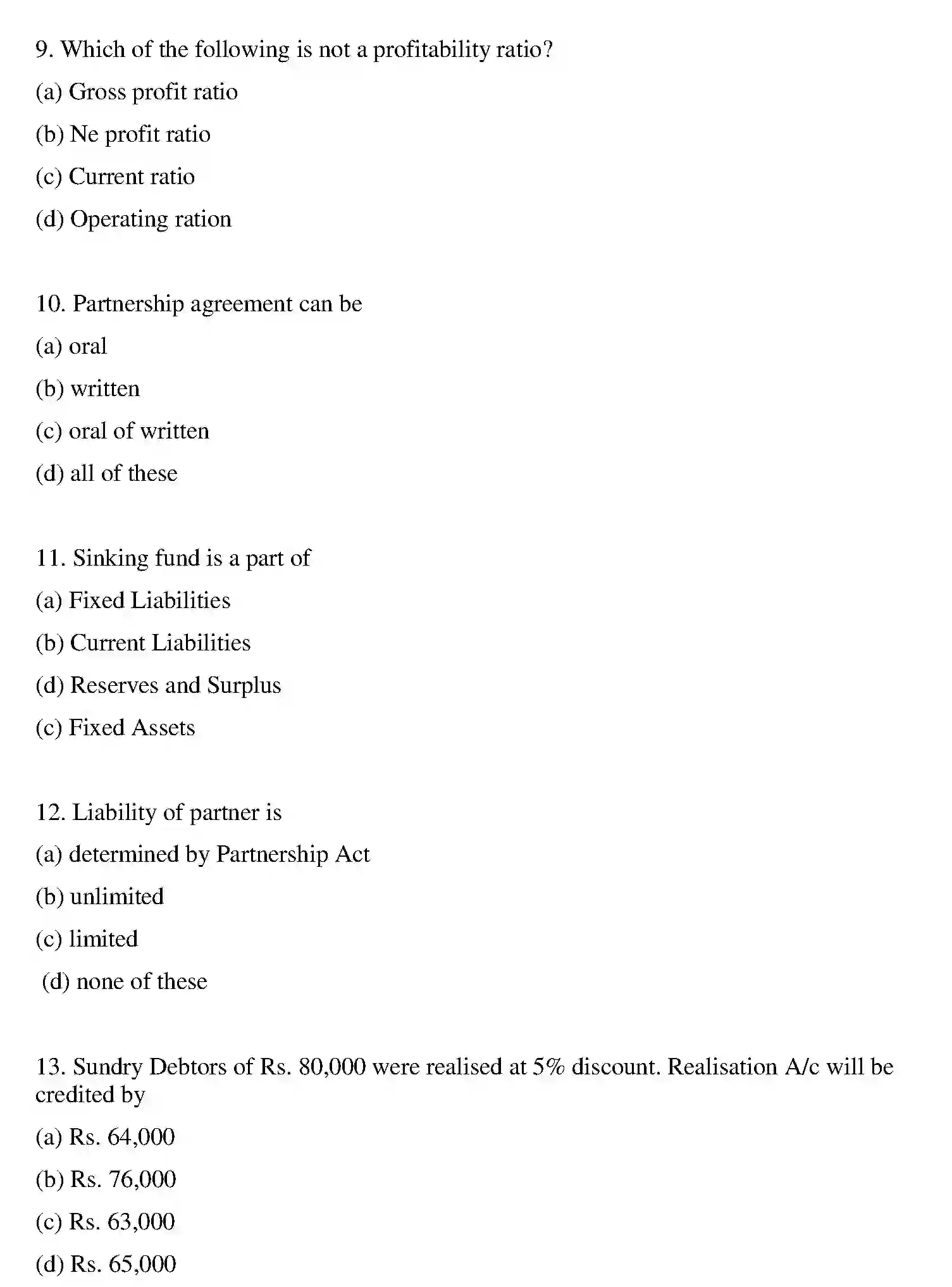 Bihar Board Class 2 2020 ACCOUNTANCY Question Bank - Page 22