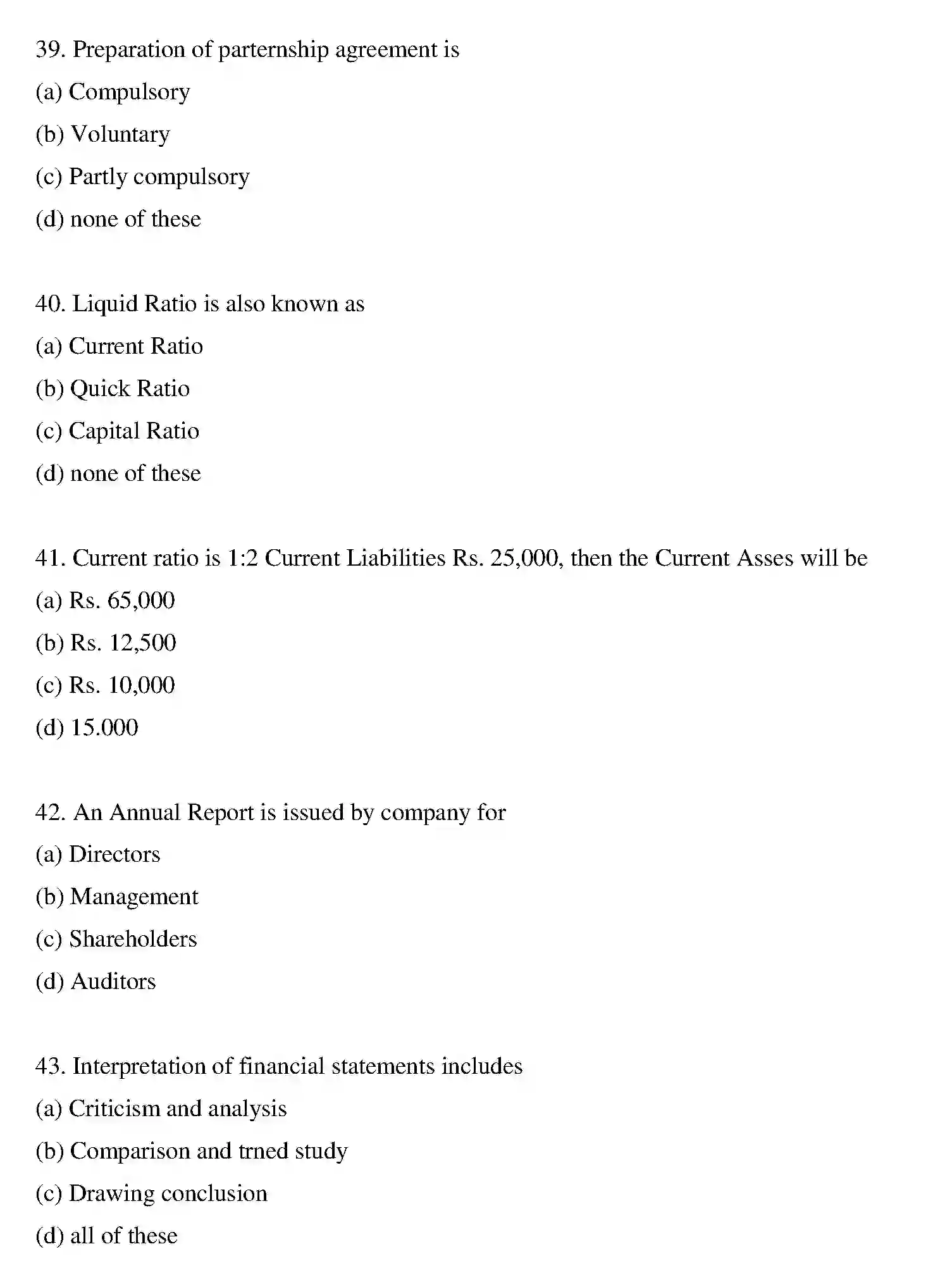 Bihar Board Class 2 2020 ACCOUNTANCY Question Bank - Page 28