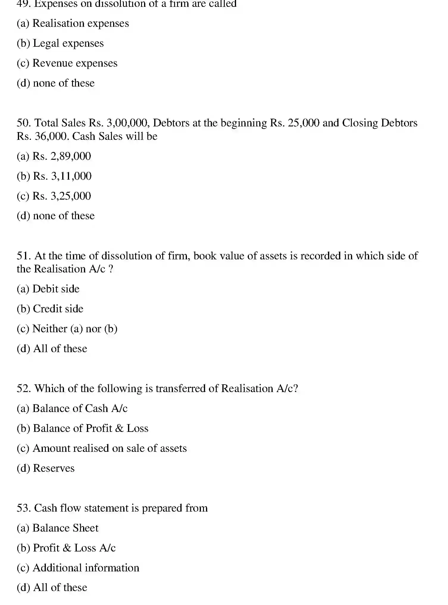 Bihar Board Class 2 2020 ACCOUNTANCY Question Bank - Page 30