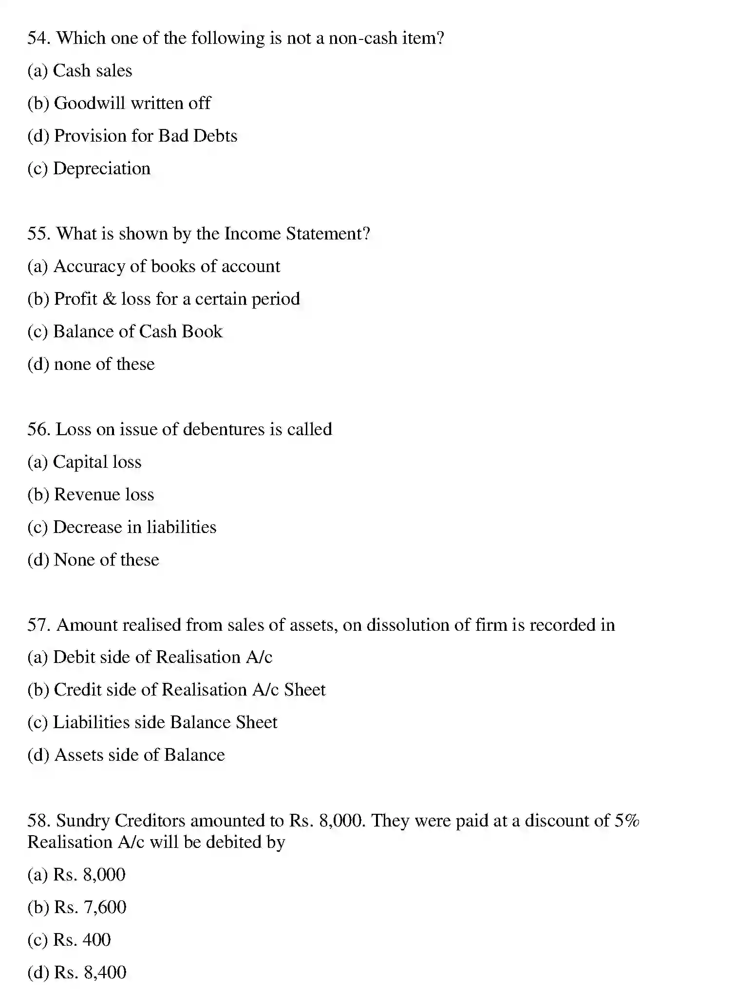 Bihar Board Class 2 2020 ACCOUNTANCY Question Bank - Page 31