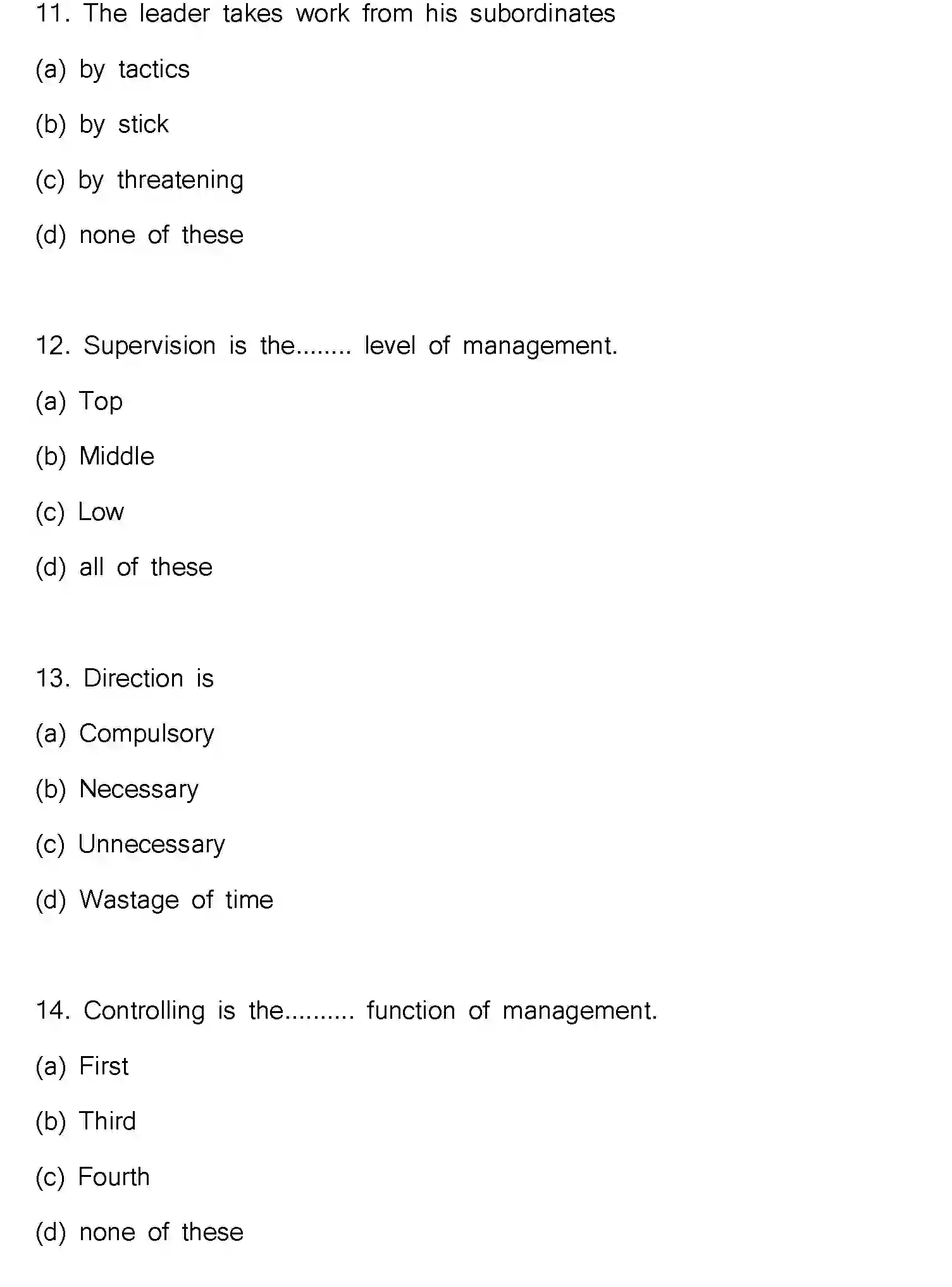 Bihar Board Class 2 2020 BUSINESS-STUDIES Question Bank - Page 22