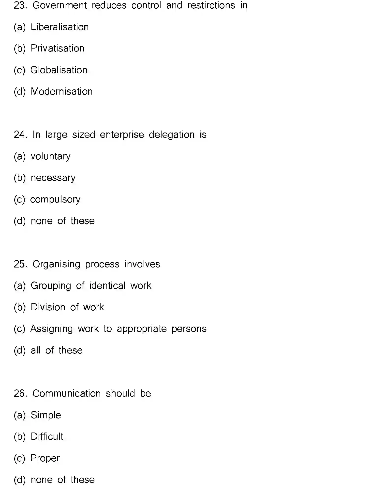 Bihar Board Class 2 2020 BUSINESS-STUDIES Question Bank - Page 25