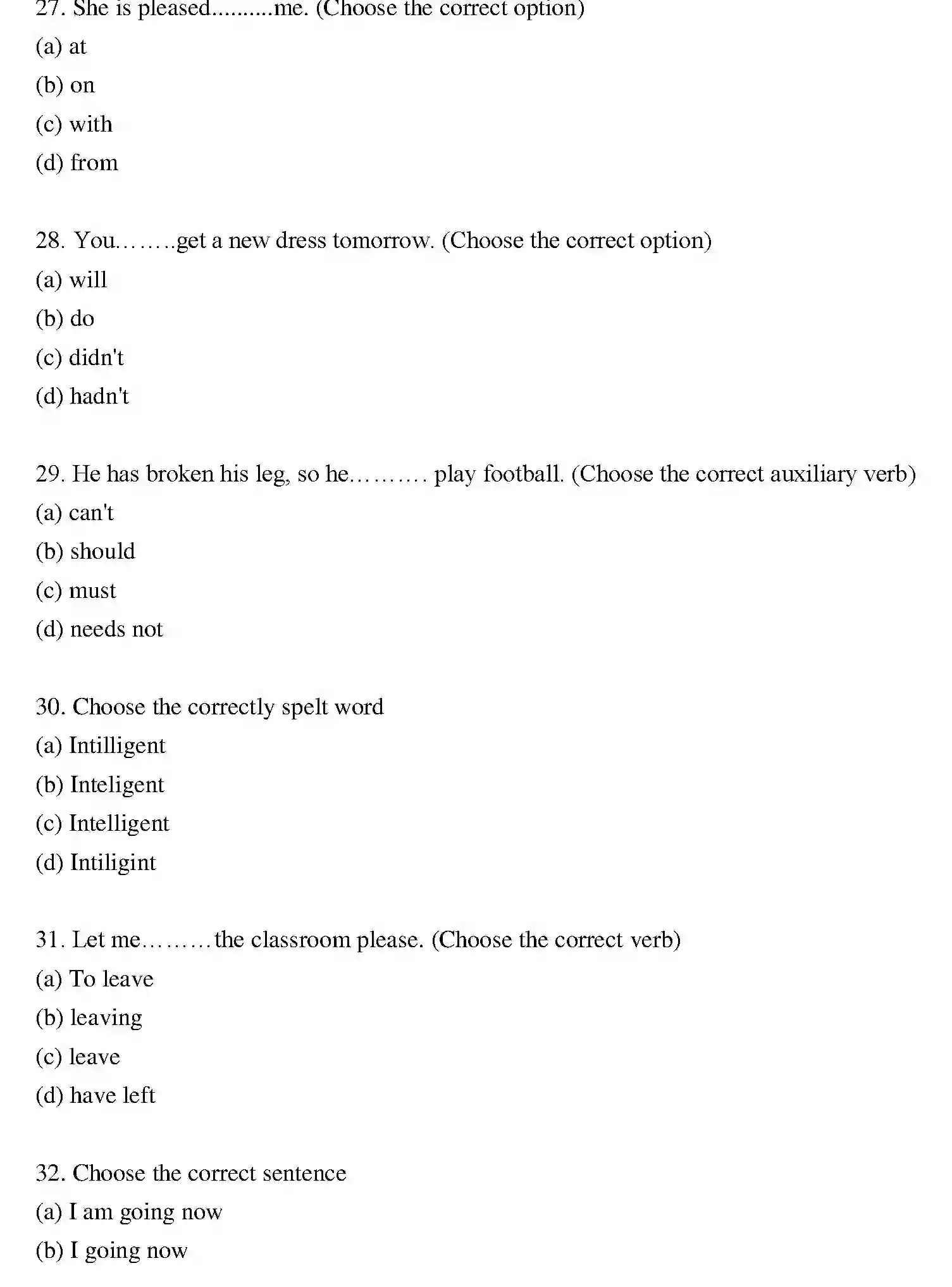 Bihar Board Class 2 2020 ENGLISH Question Bank - Page 6
