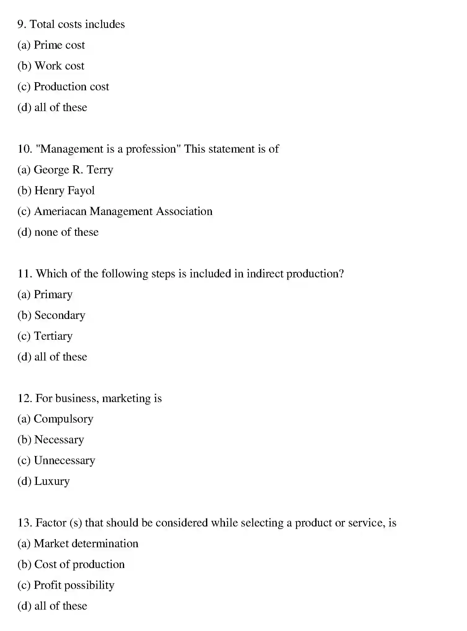 Bihar Board Class 2 2020 ENTREPRENEURSHIP Question Bank - Page 16