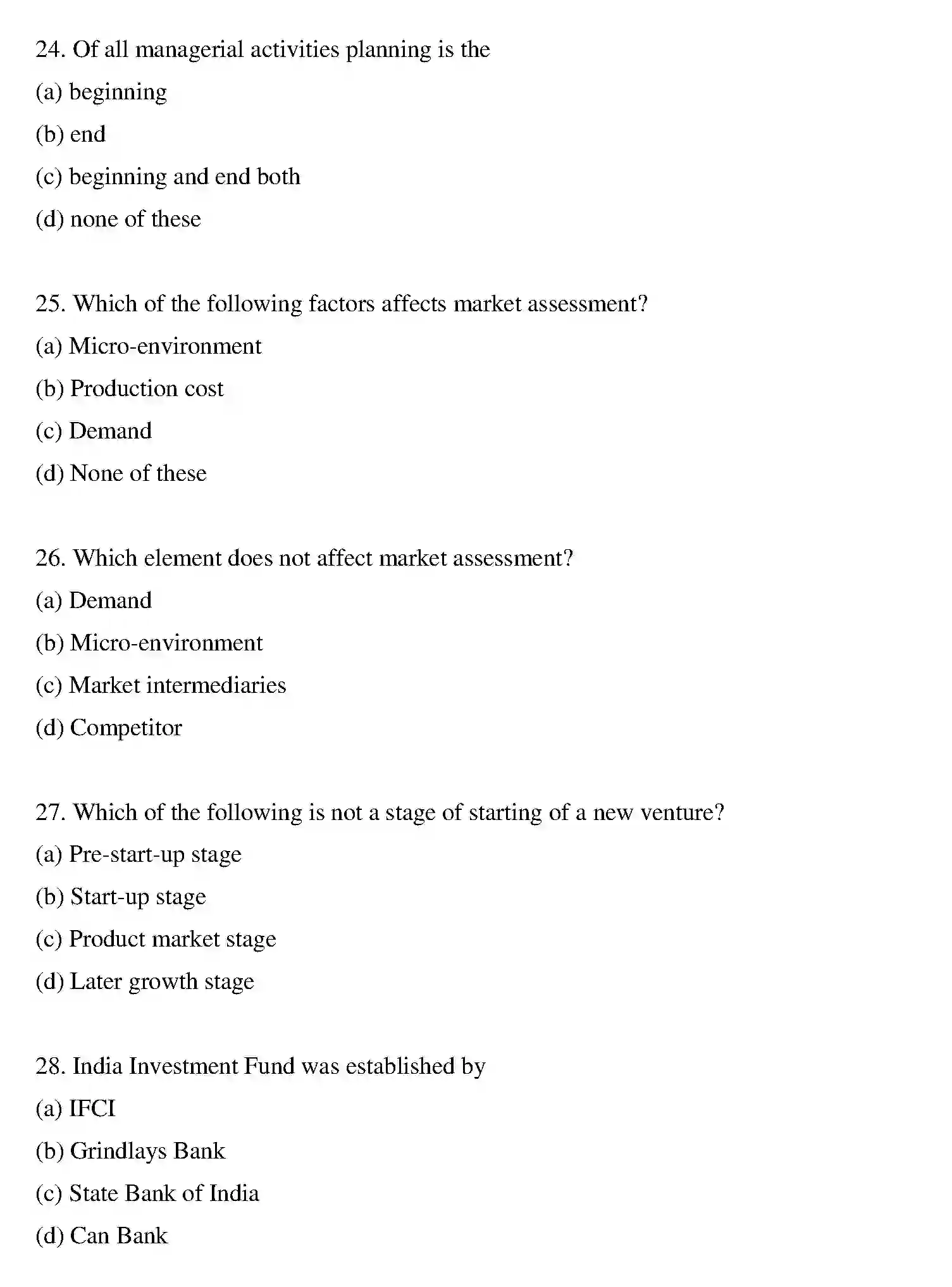 Bihar Board Class 2 2020 ENTREPRENEURSHIP Question Bank - Page 19