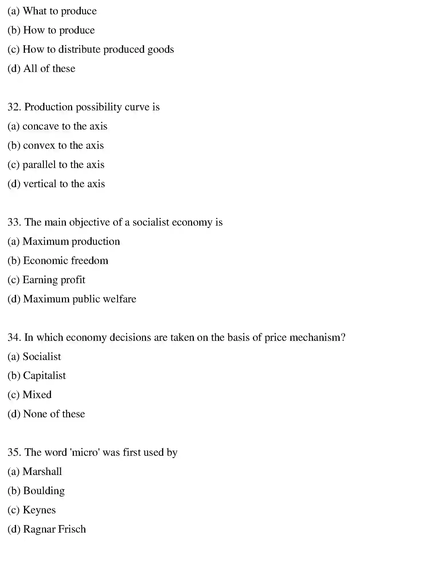Bihar Board Class 12 2021 BUSINESS-ECONOMICS Question Bank - Page 36